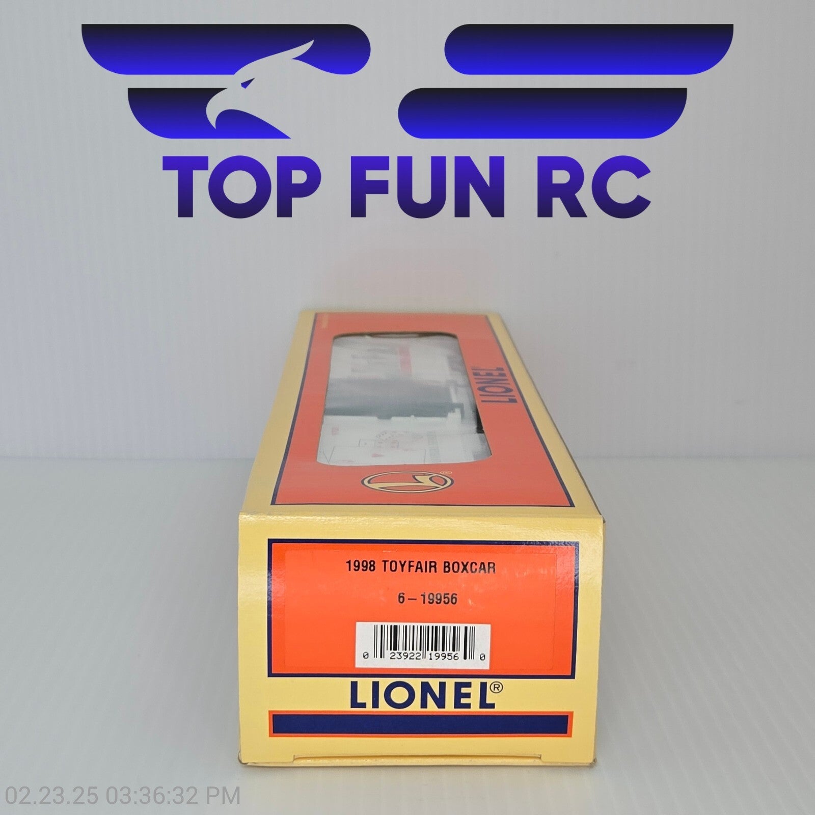 Lionel 6-19956 1998 Toyfair Box Car NIB