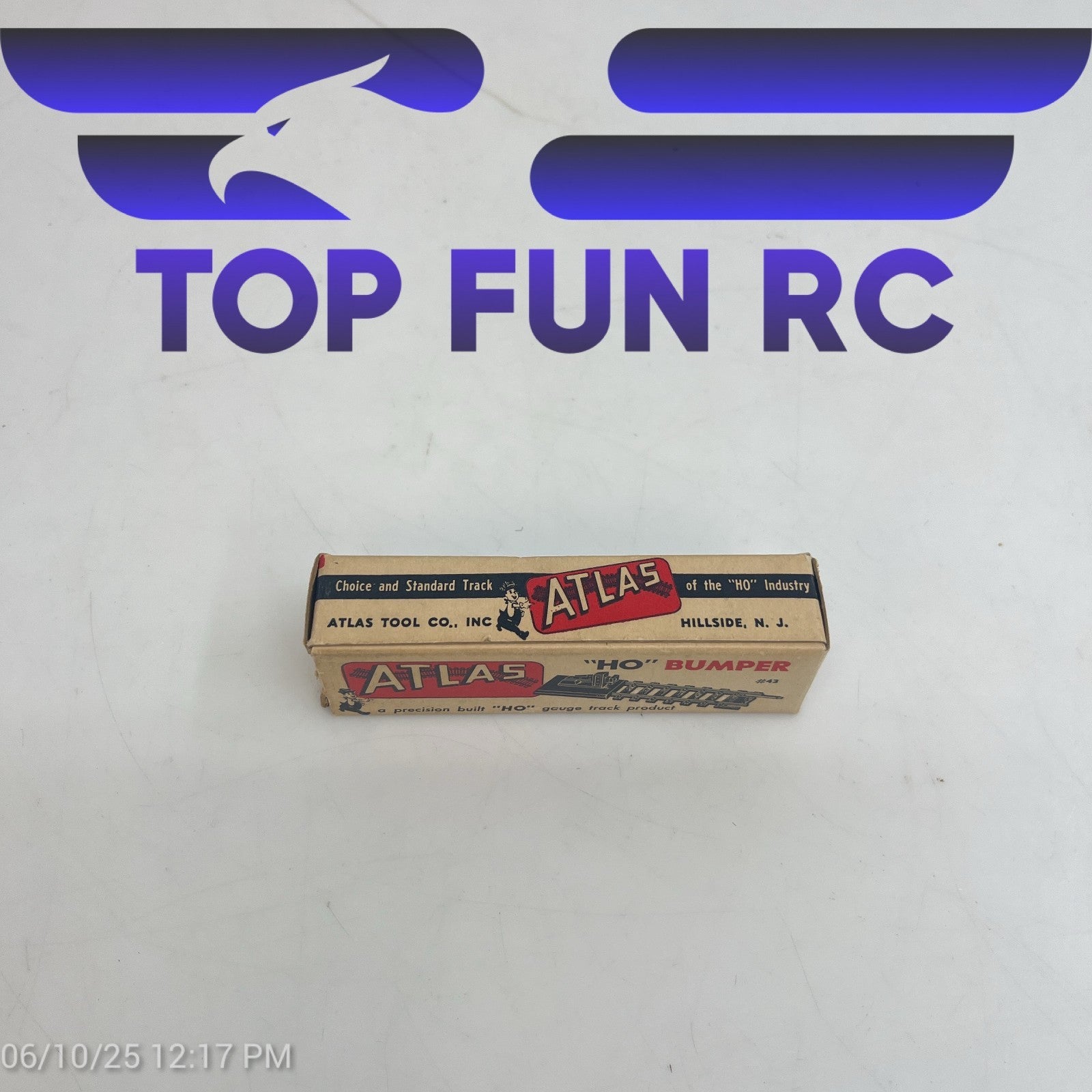 Atlas HO-Gauge Bumper #43 Track Product