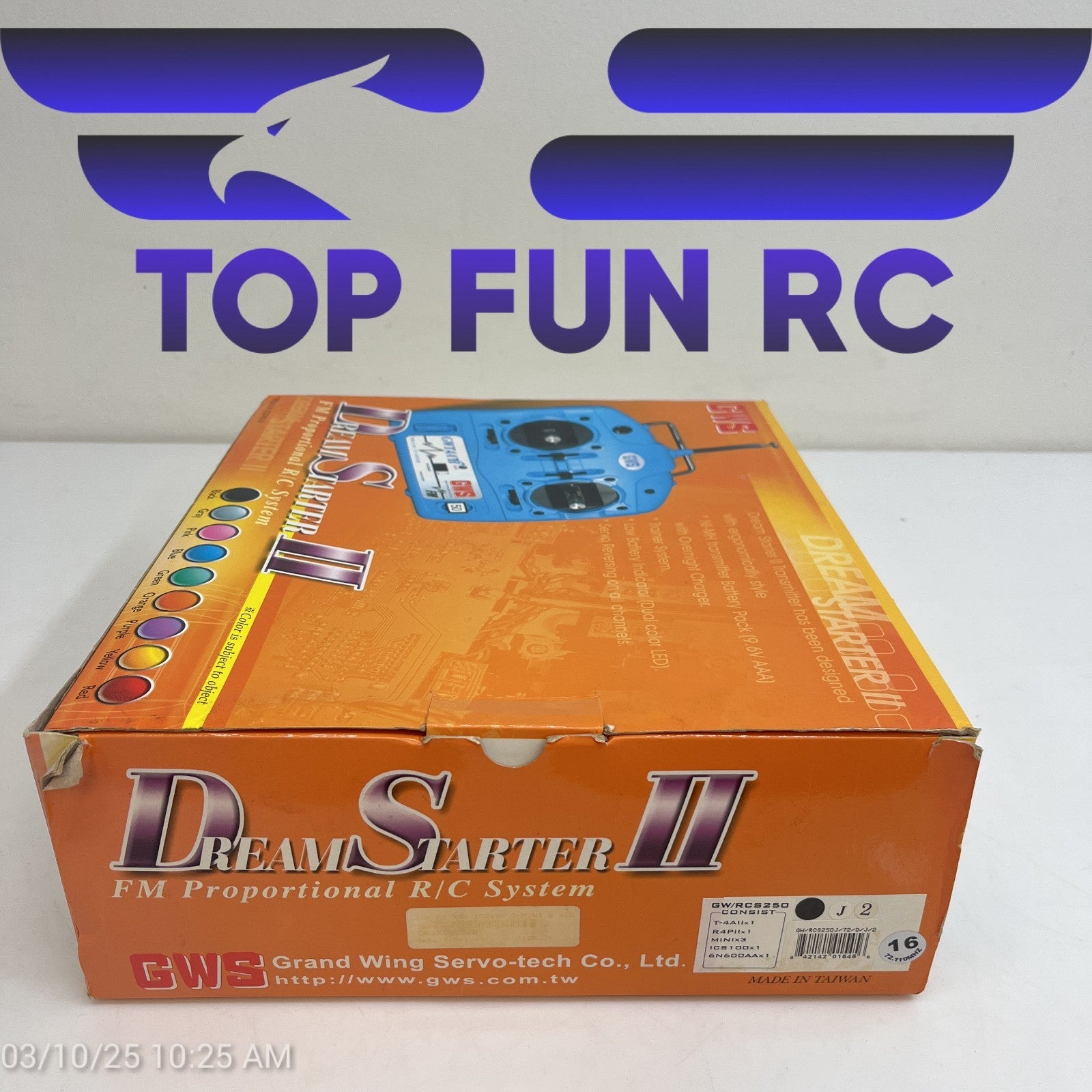 GWS Dream Starter II FM Proportional RC System