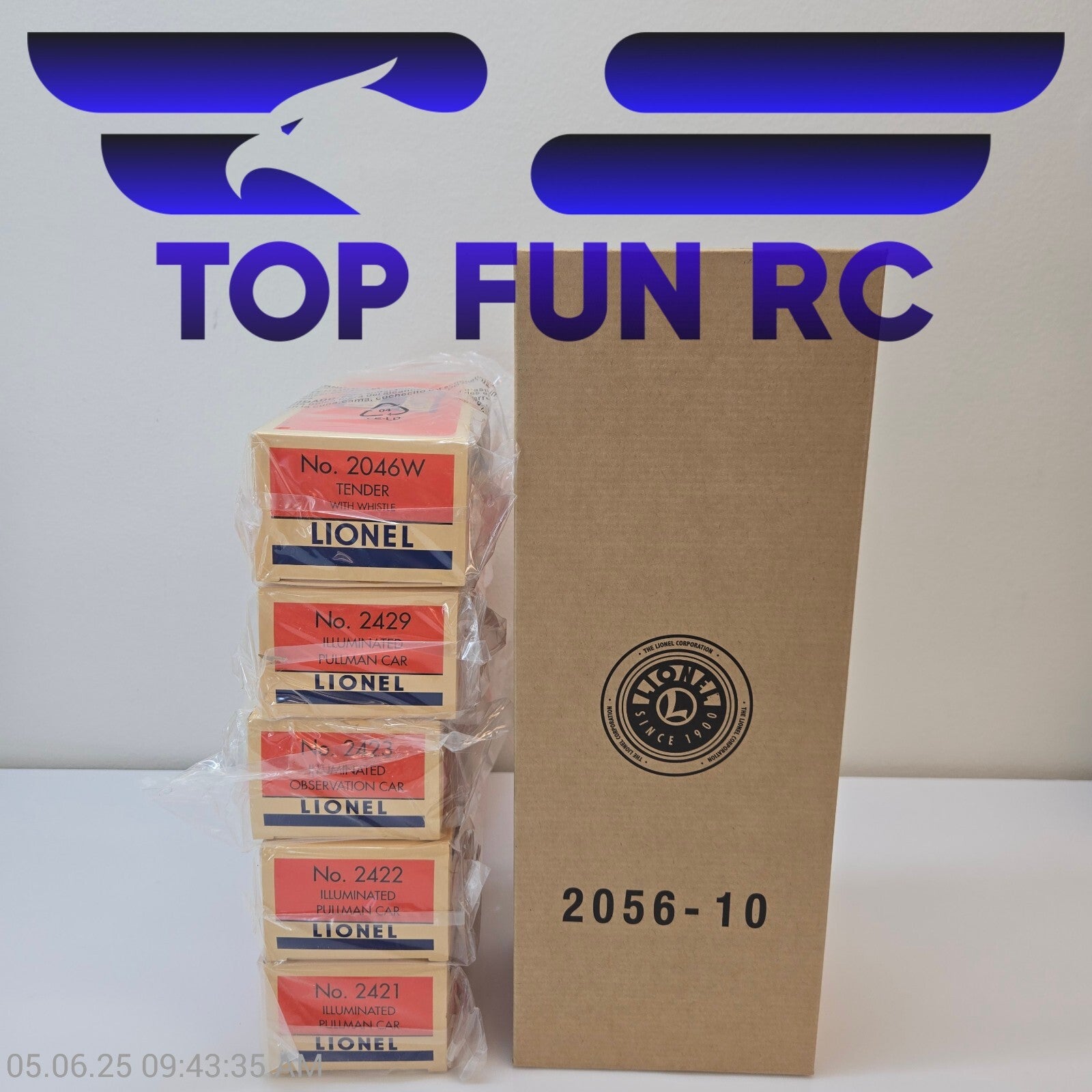 Lionel Trains Kit 2056-10 Steam Loco w/ All Cars 'Read Description' Brand New