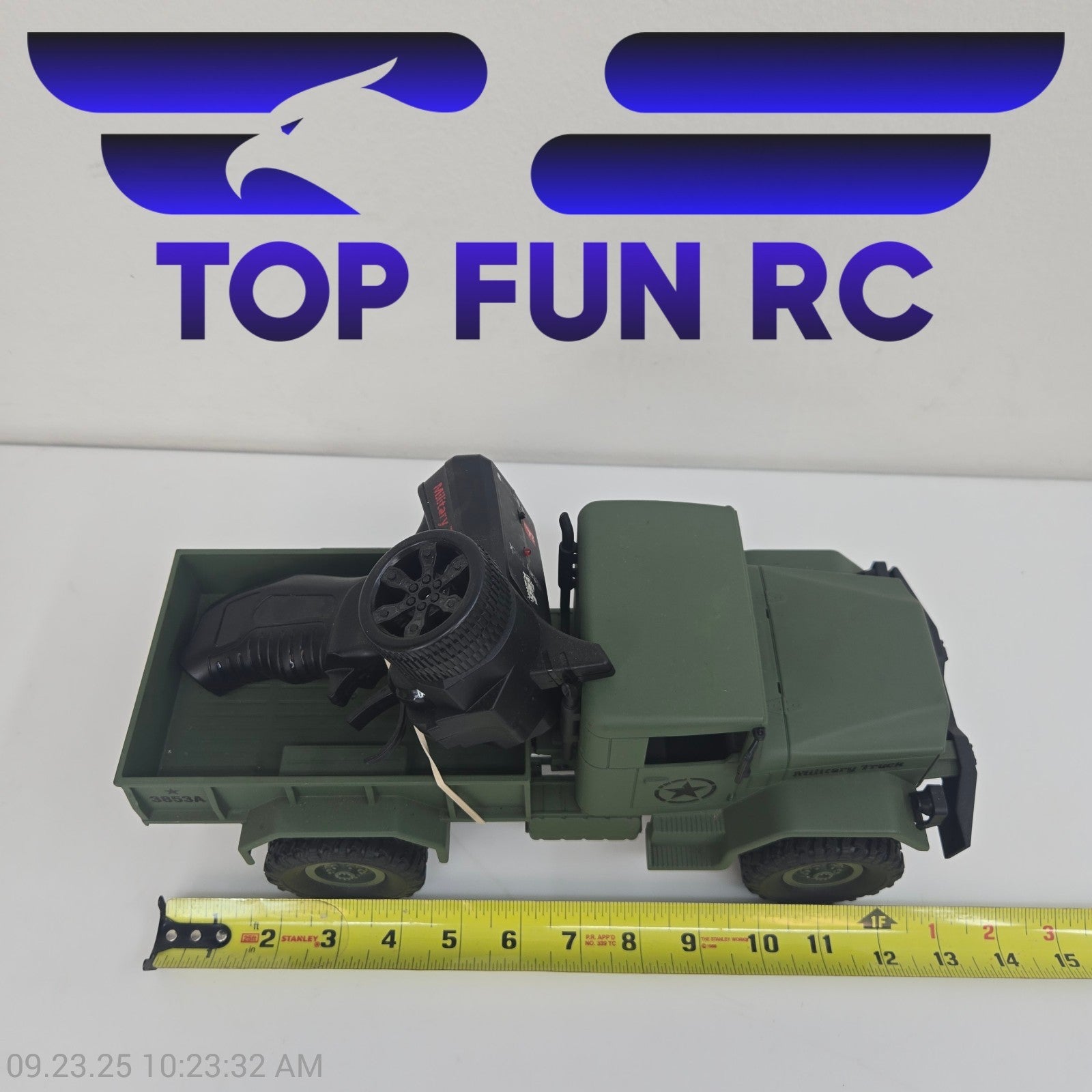 Henglong 3853A Military Truck 2.4G 1/16 Scale Remote Control 4x4 High Imitation