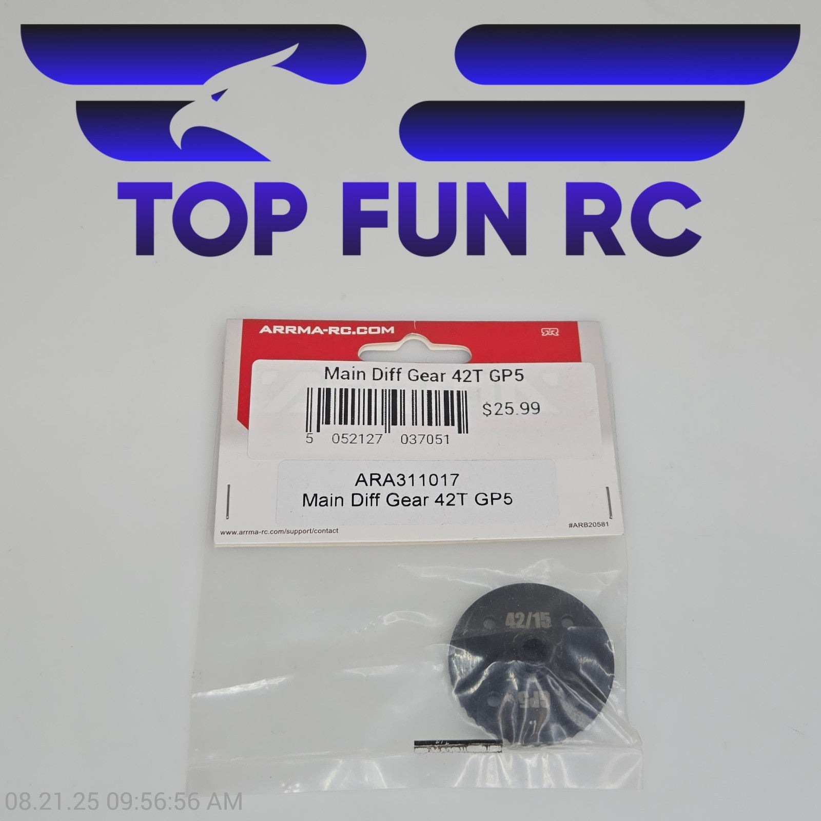 Arrma ARA311017 Main Differential Gear 42T GP5