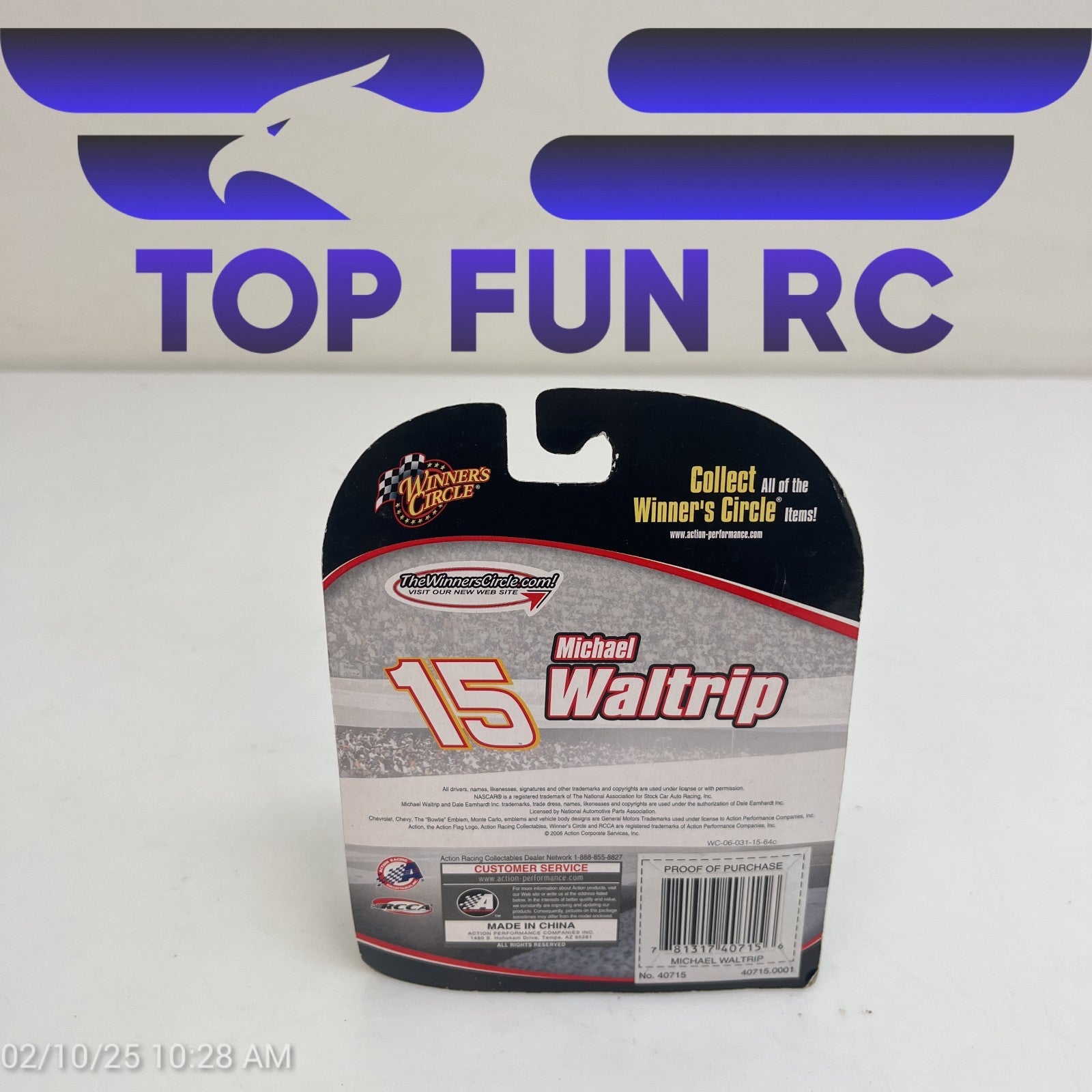 Winners Circle Michael Waltrip Napa #15 Diecast