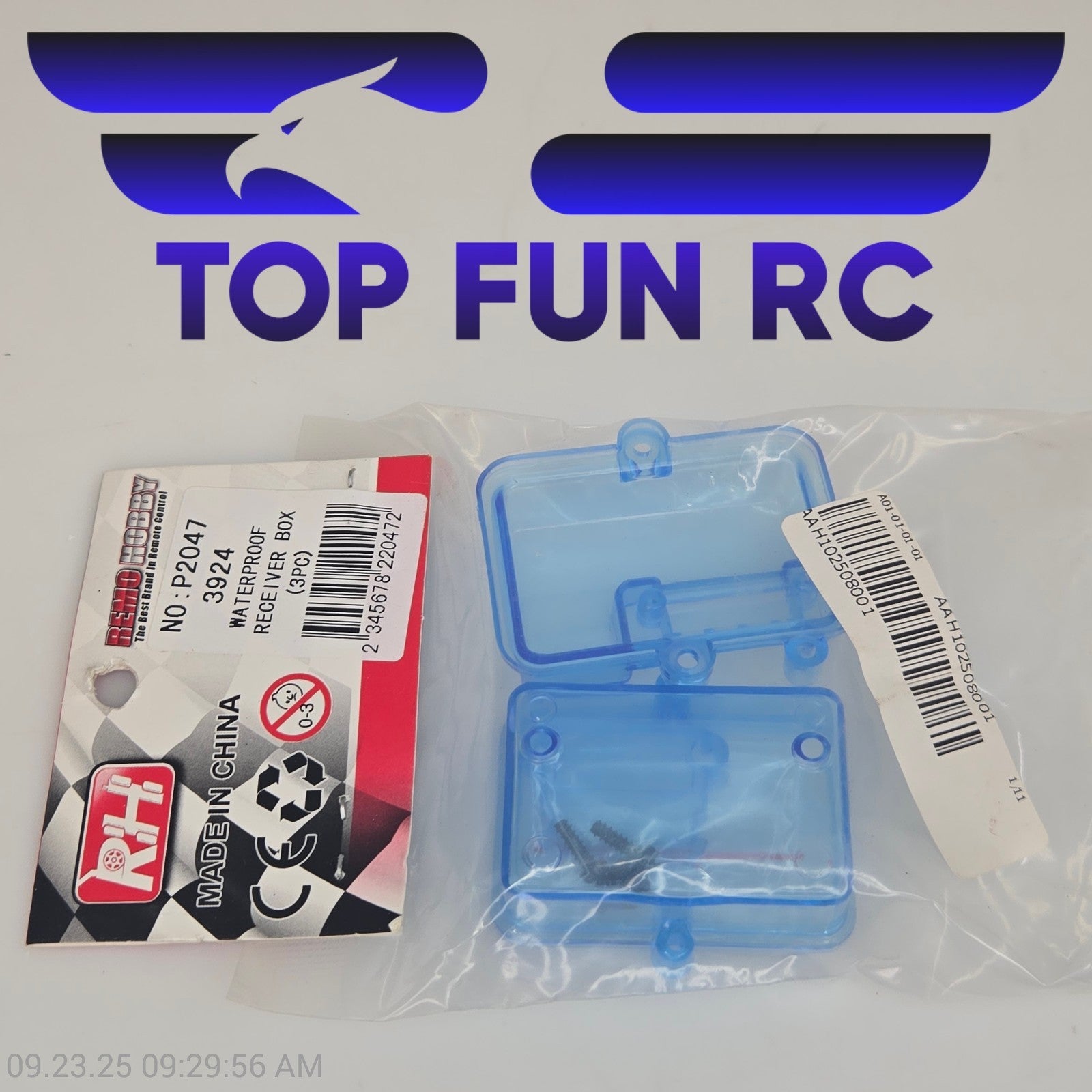 Remo Hobby P2047 Waterproof Receiver Box (3pc)
