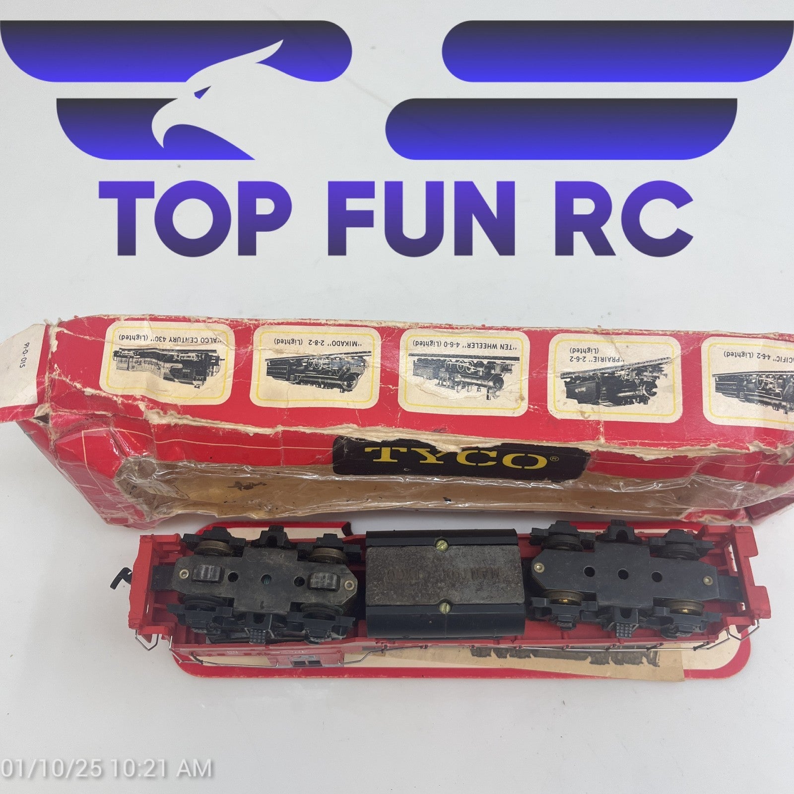Tyco Burlington HO-Gauge 4301 Locomotive