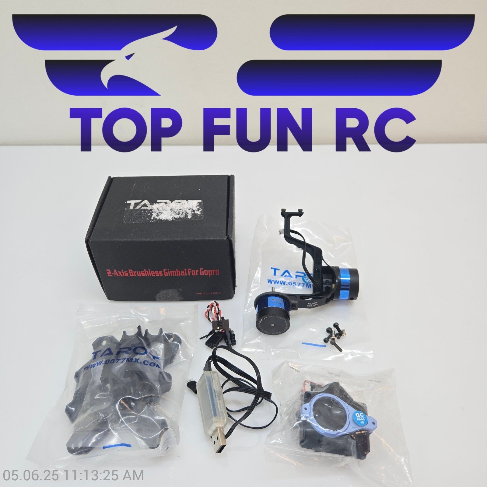 Tarot 2-Axis Brushless Gimble For GoPro Hero 3