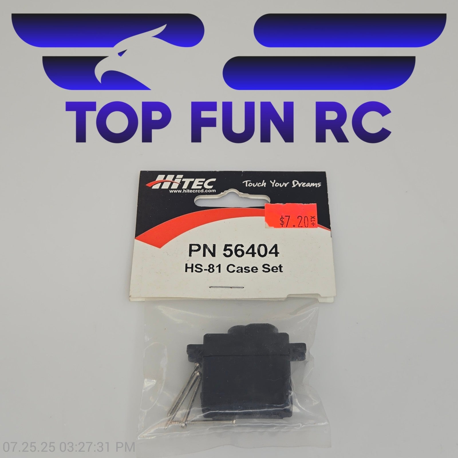 Hitec PN 56404 Case Set For HS-81 Servo