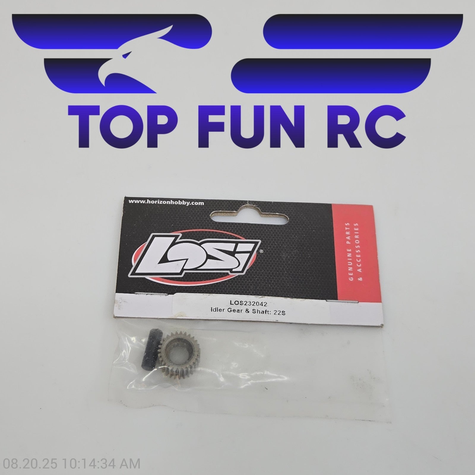 Losi LOS232042 Idler Gear & Shaft For 22S Drag