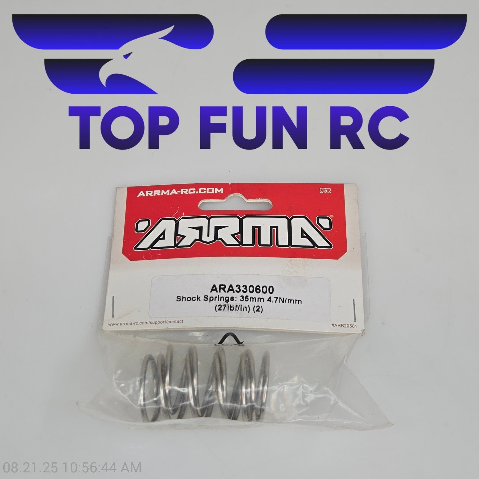 Arrma ARA330600 Shock Springs 35mm 4.7N/mm
