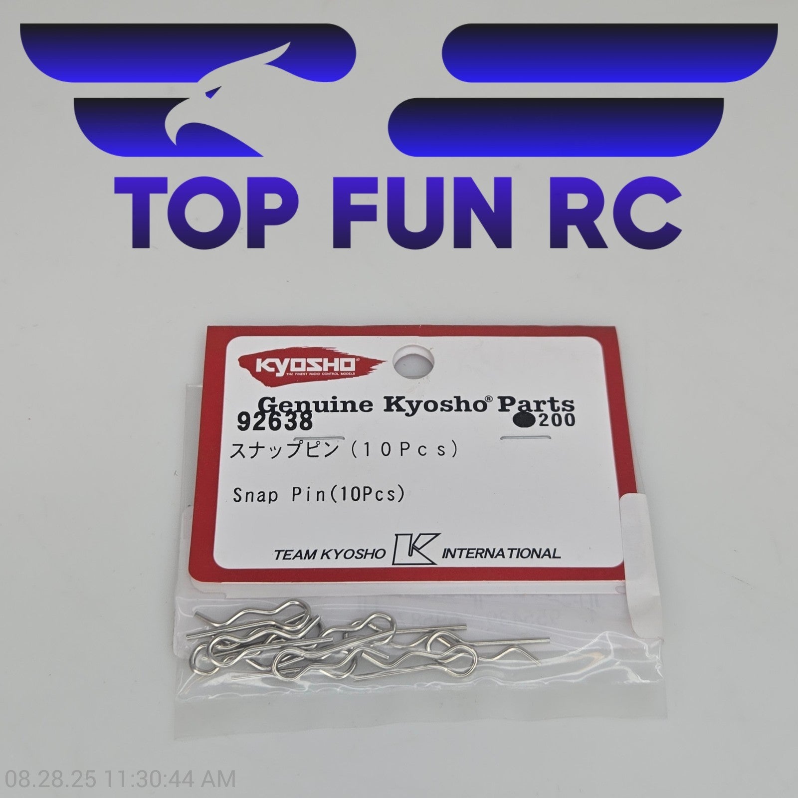 Kyosho 92638 Snap Pin (10pcs)