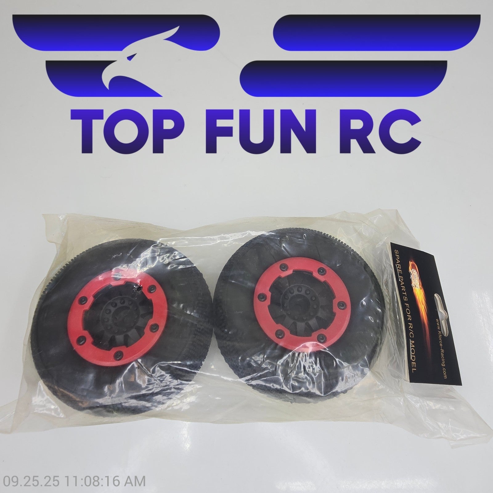 Kforce Racing 1/10 Scale Bead-Lock Short Course Truck Rubber Tires 12mm Hex