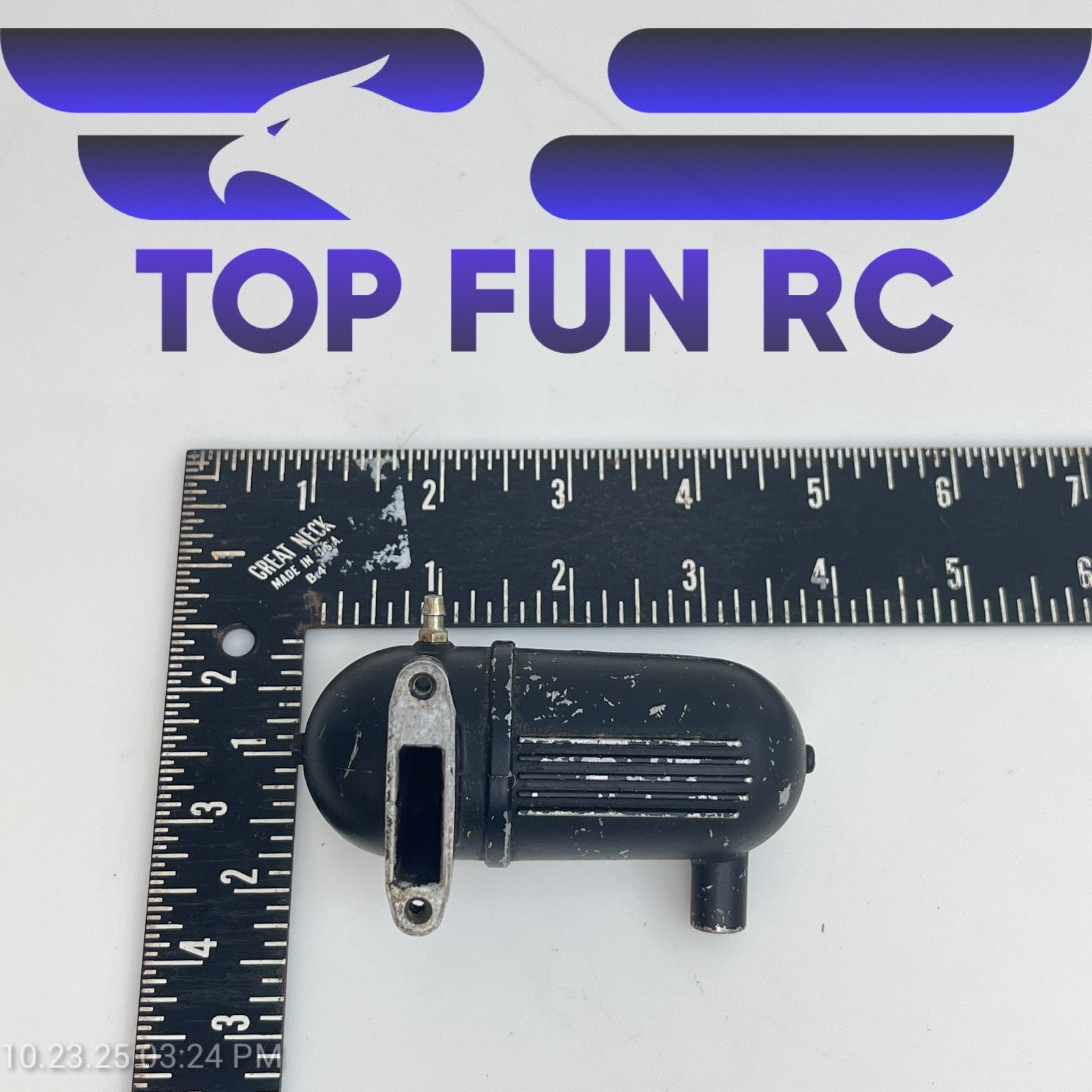 Hirobo RC Engine Exhaust For RC Helicopter