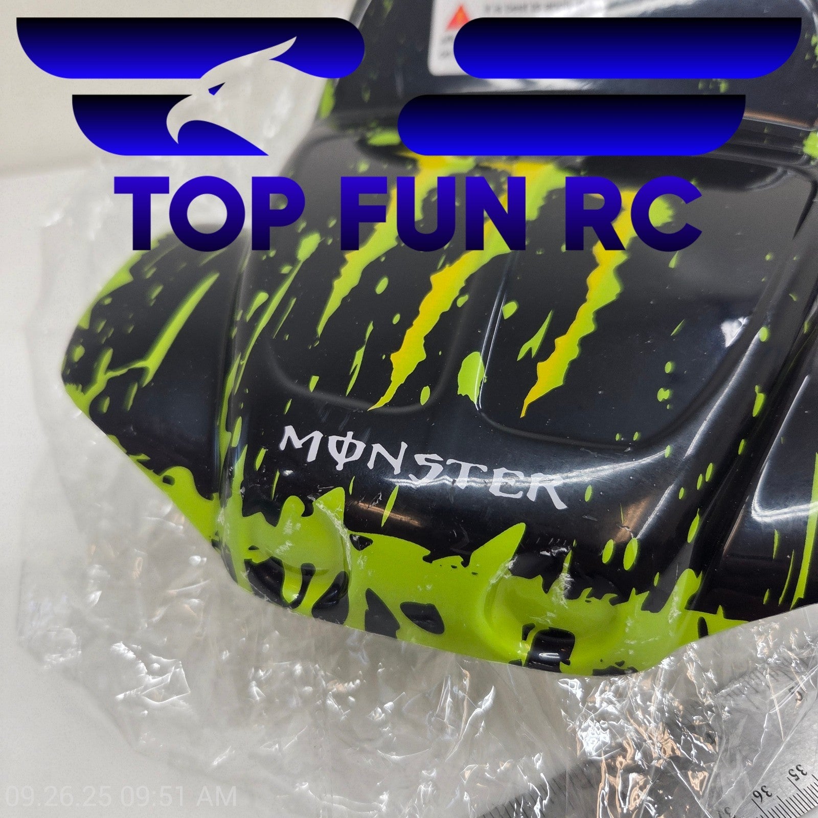 Arrma Outcast Notorious Monster Energy Buggy Body #25