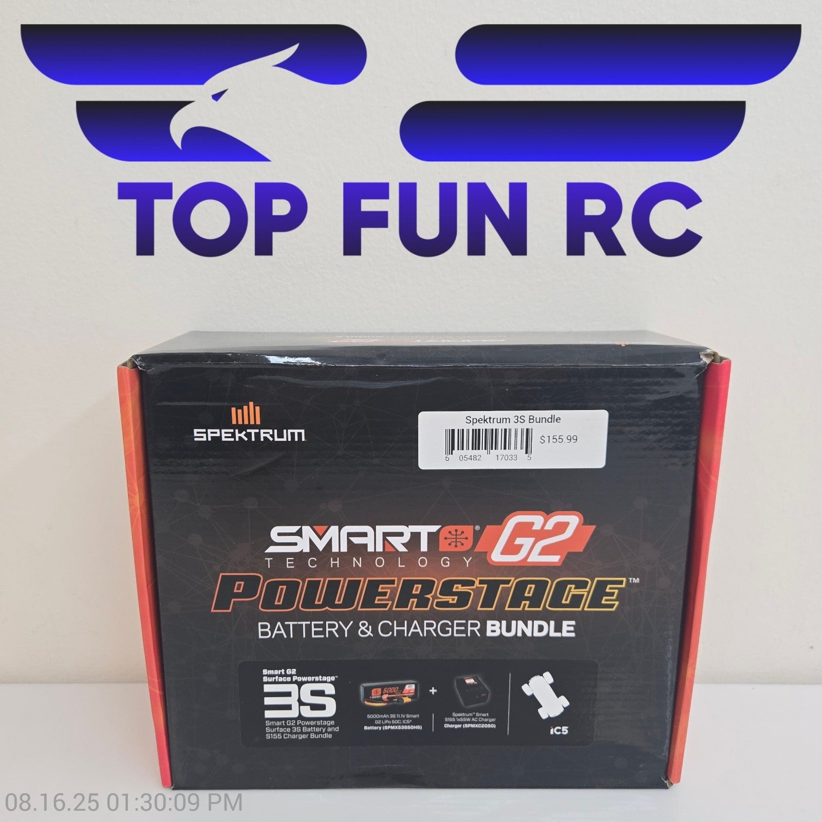 Spektrum RC Smart G2 PowerStage 3S Bundle w/3S Smart LiPo Battery SPMXPSS300