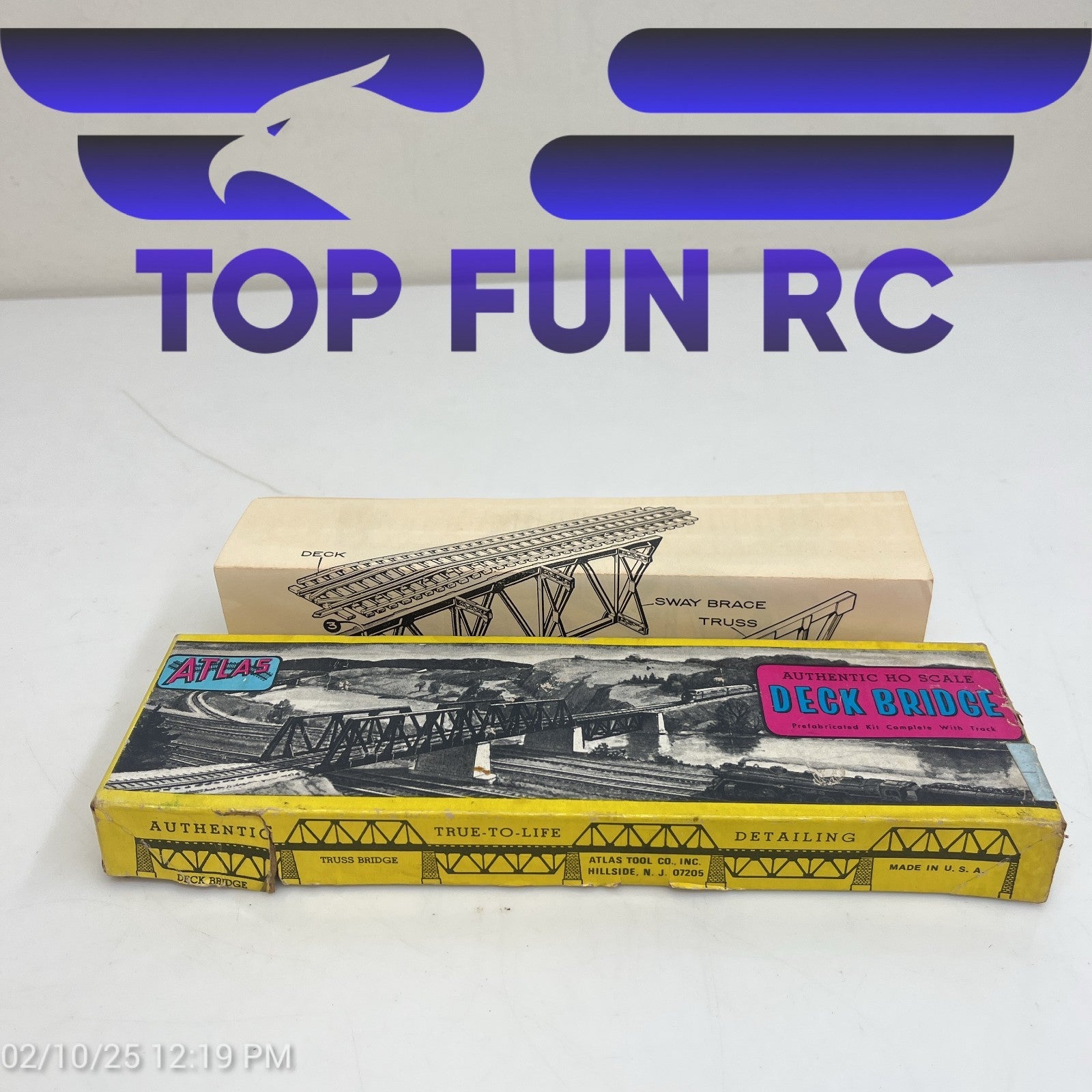 Atlas HO-Gauge #84 Deck Bridge Kit