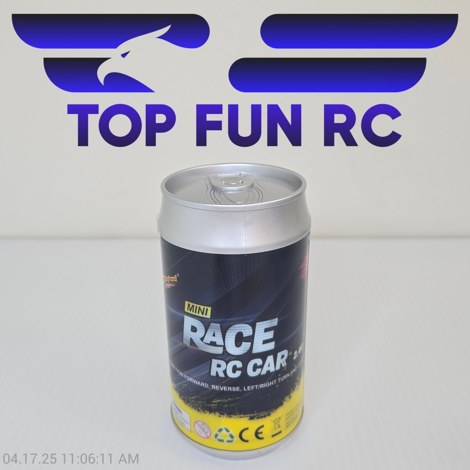 Mini RC Car w/ Can Box Power Induction Fourway Remote Control APP Dual Mode
