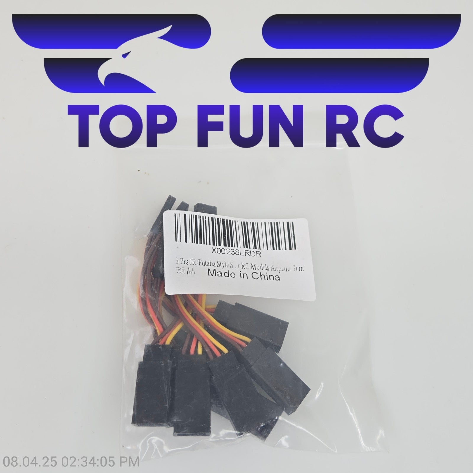 Futaba & JR Servo Leads 5pcs 7mm
