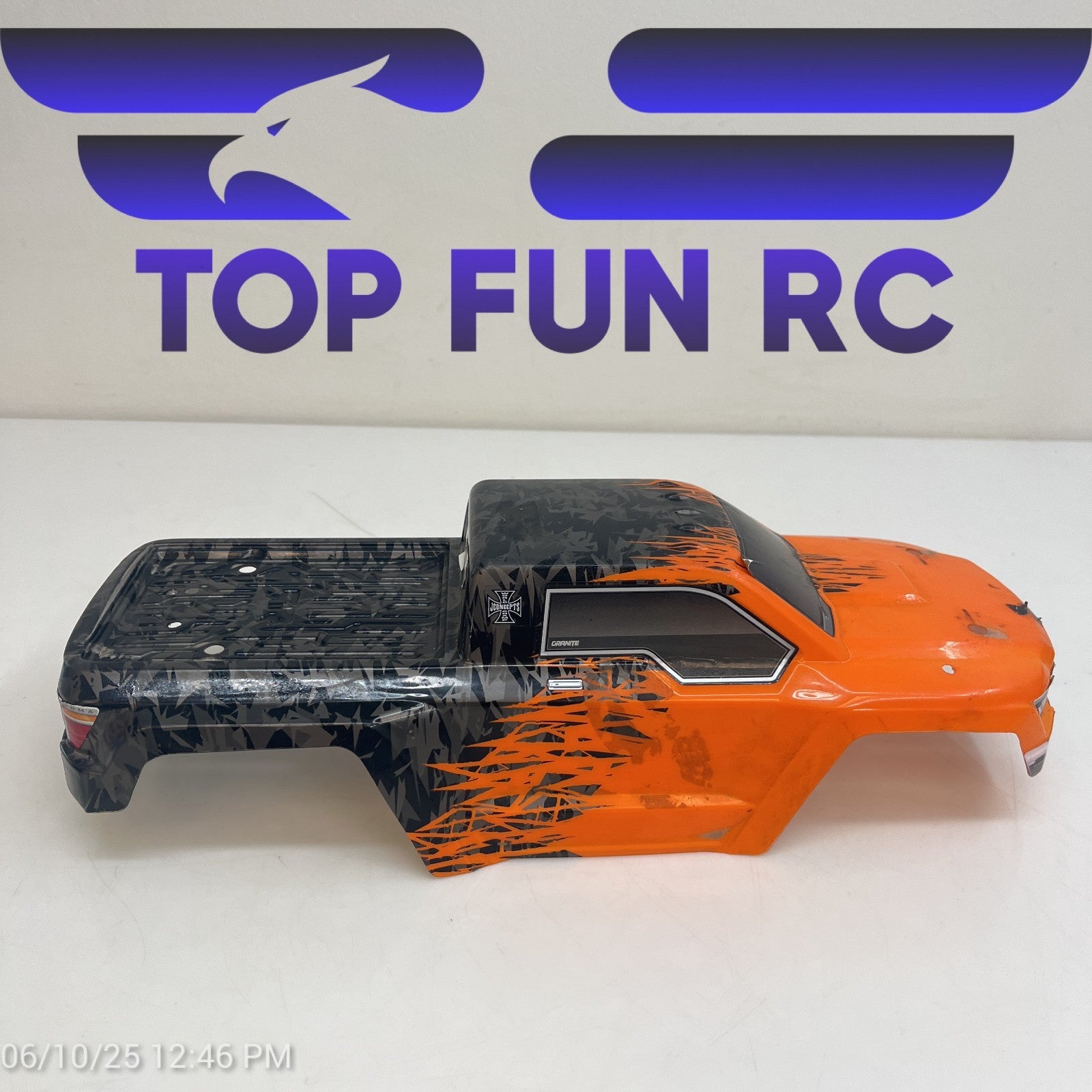 Arrma Granite 4x4 Body Orange AR402208