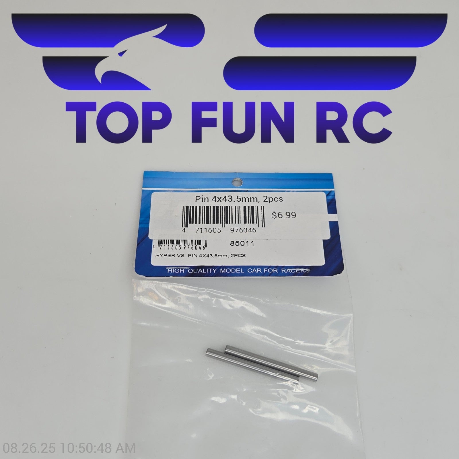 HoBao 85011 Pin 4x43.5mm 2pcs