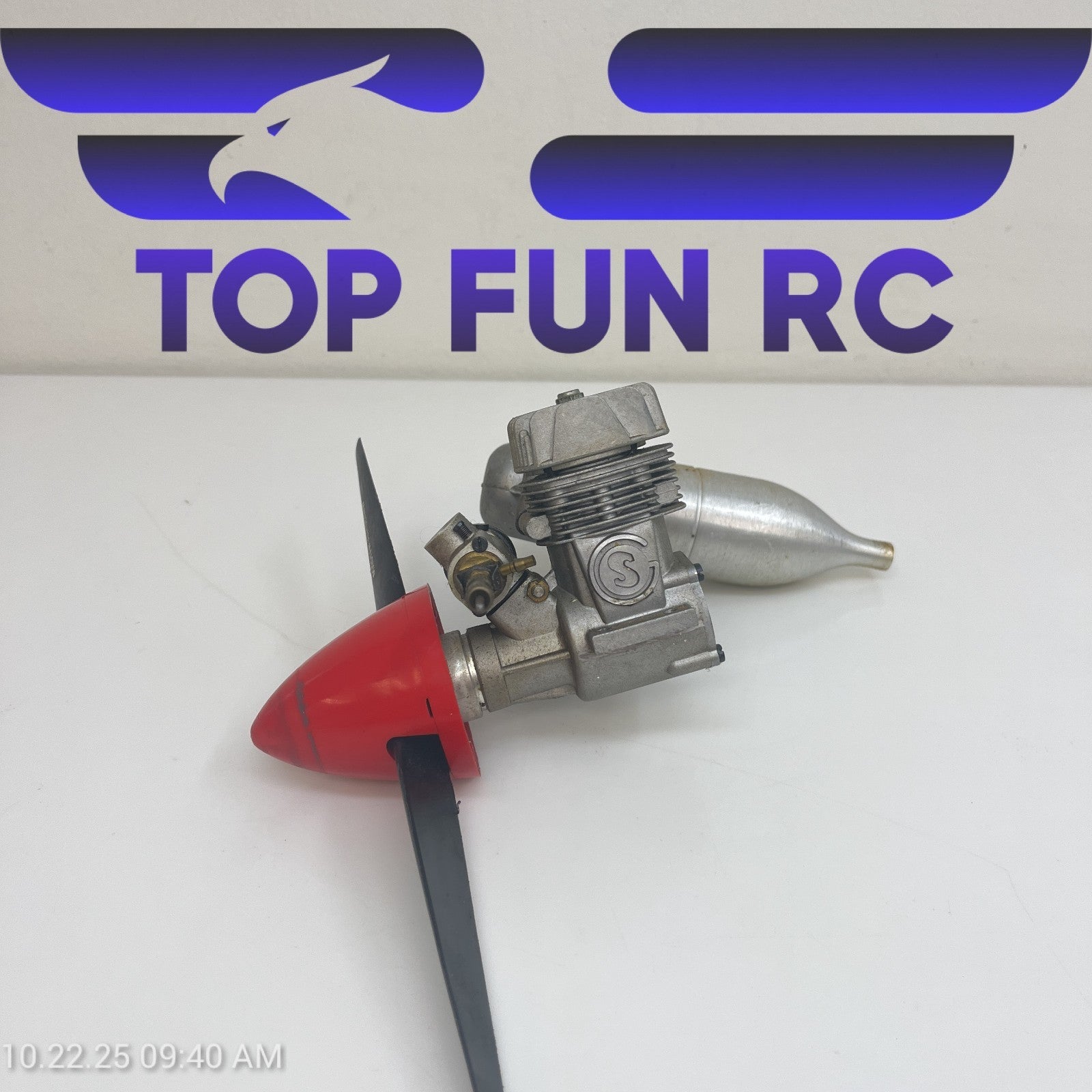 Super Tigre 45  ABC Control Line Engine For Stunt Airplanes w/ Spinner & Muffler