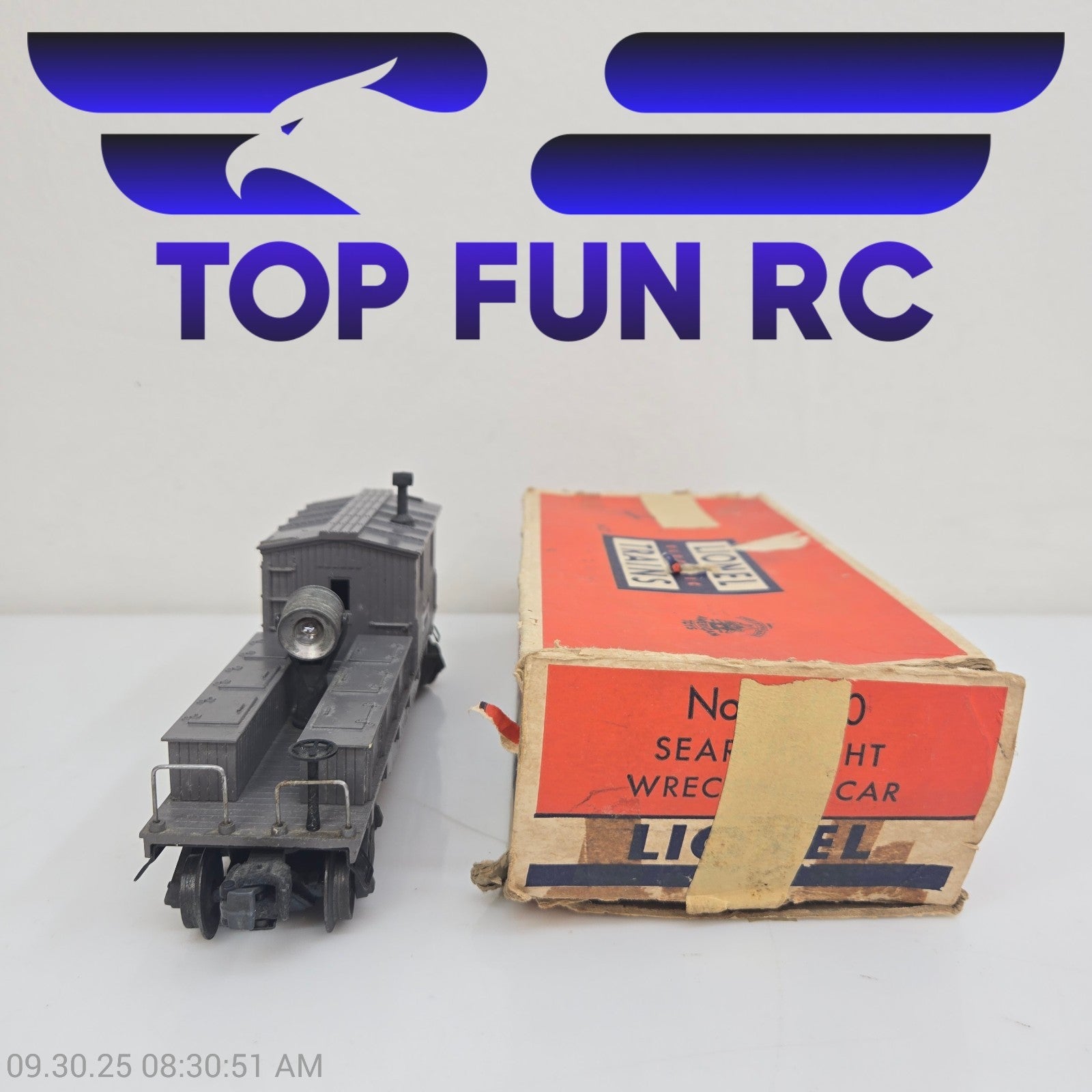 Lionel 6420 O-Gauge Work Caboose Dark Gray w/ Original Box
