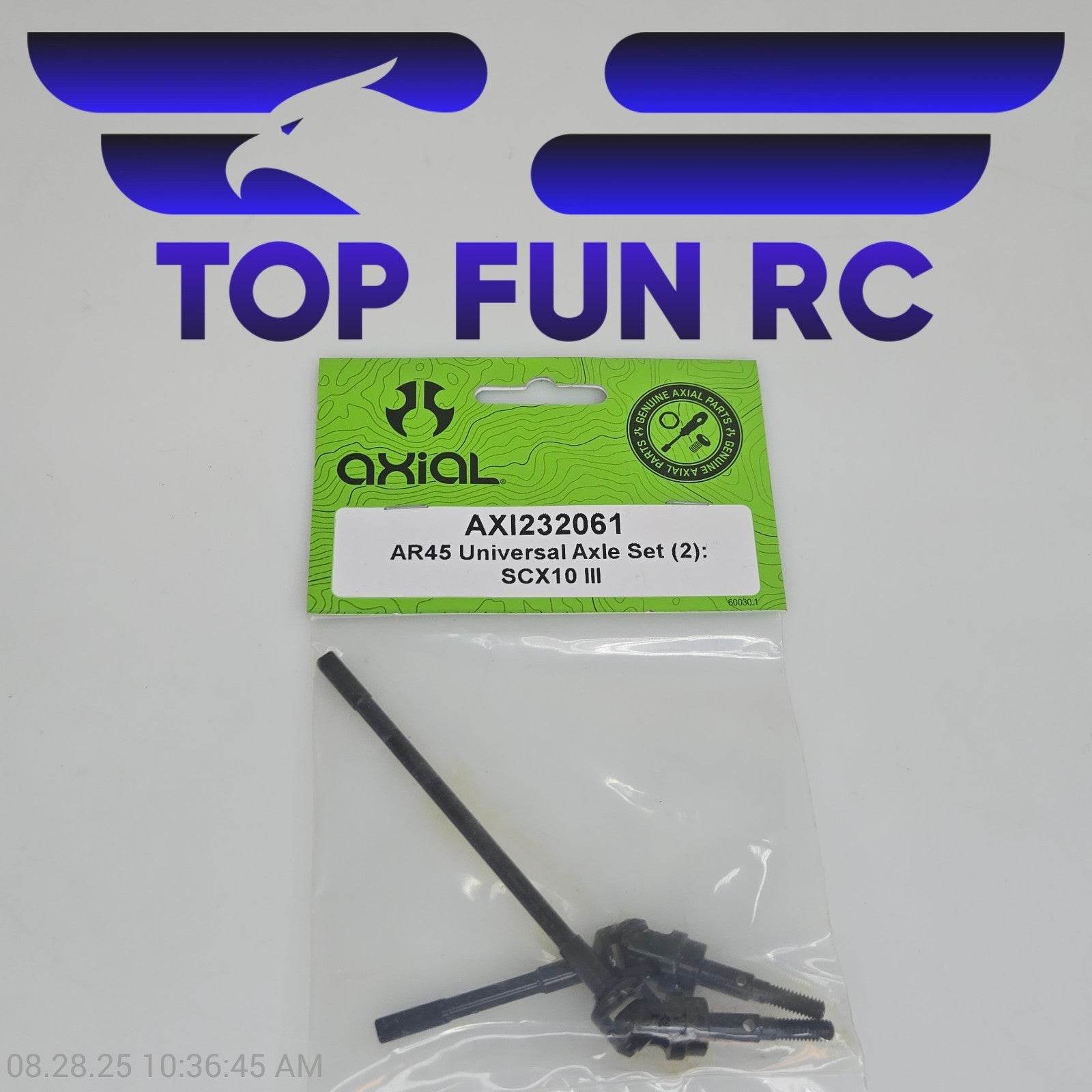 Axial AXI232061 AR45 Universal Axle Set (2) For SCX10 III