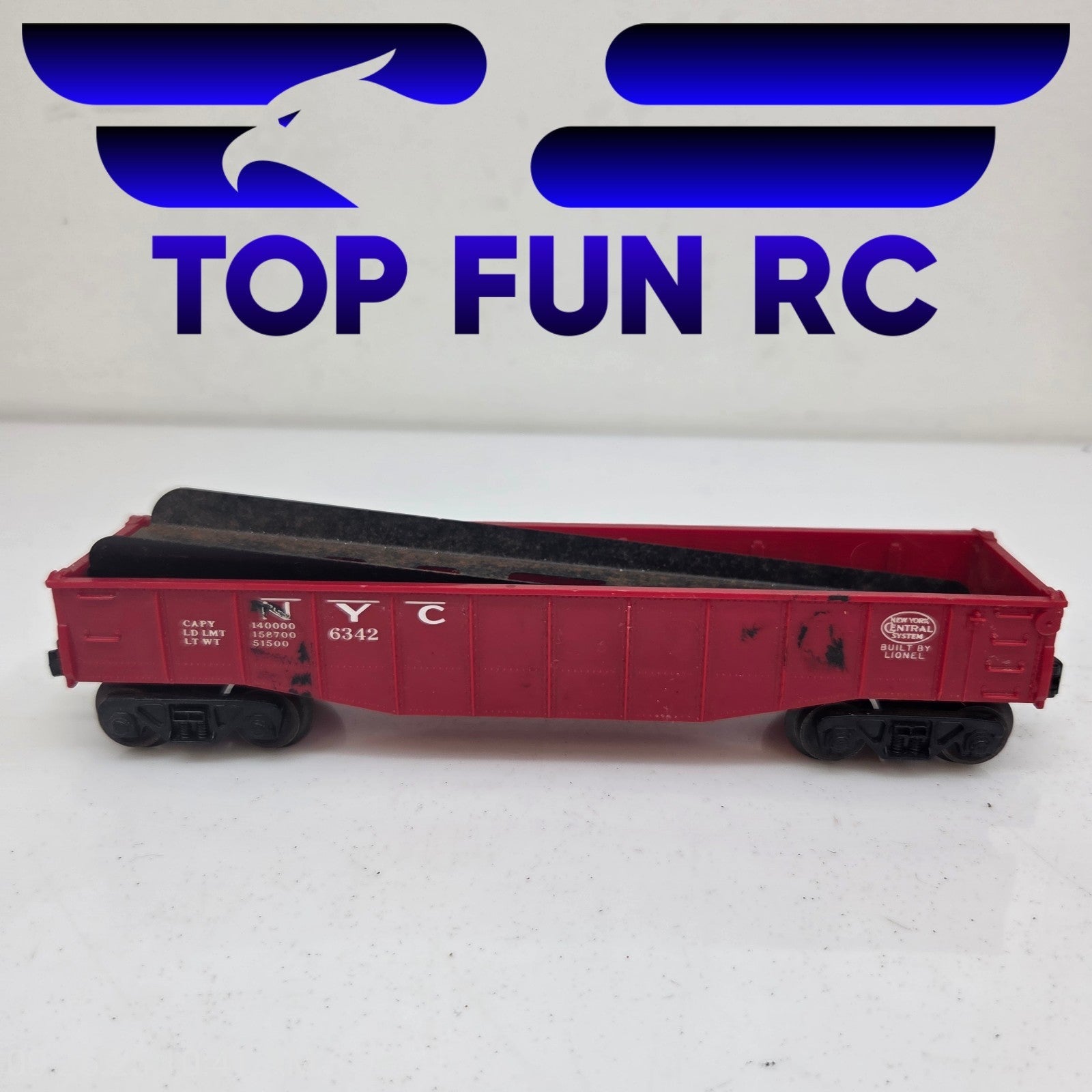 Lionel O-Gauge 6342 New York Central Gondola Car