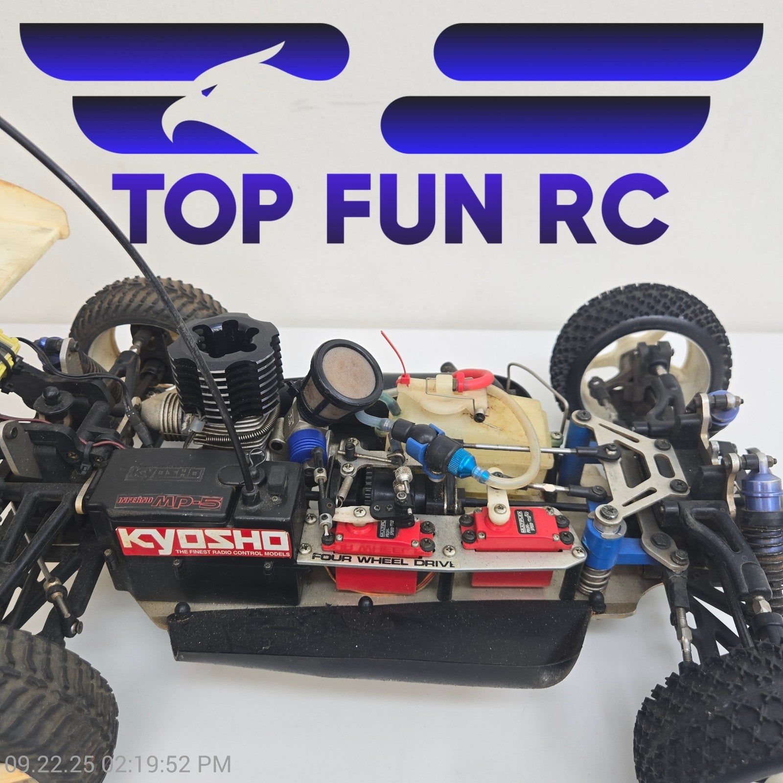 Kyosho Inferno MP-5 w/ OS Max RG Nitro Engine & Tons of Upgrades