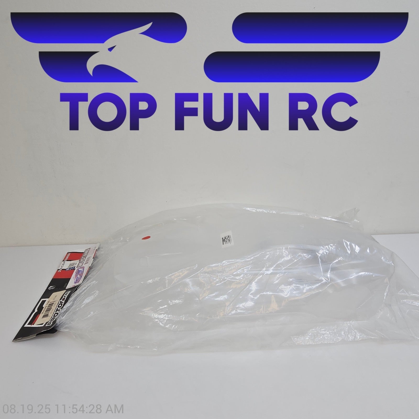 Protoform #1582-00 2021 Ford Mustang GT Clear Body For Arrma Vendetta