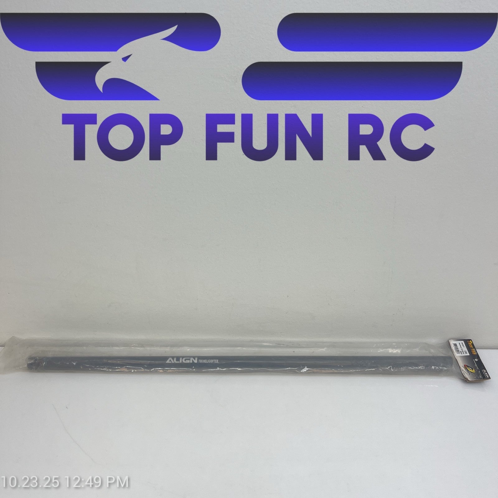 Align HN7047T Aluminum Tail Boom (Black) Open Pack "Missing One Tail Boom"