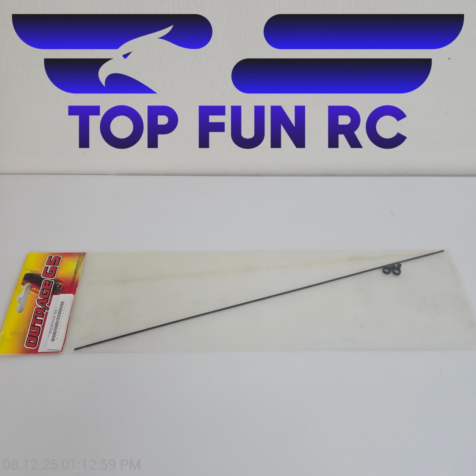 Outrage Helicopters RG50404-SS Tail Push Rod Set For G5 Helicopter