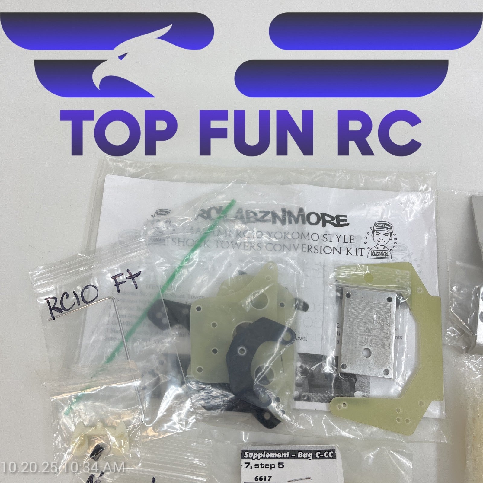 RCLABZNMORE GBC RC10 Masami Legend Conversion Kit For RC10