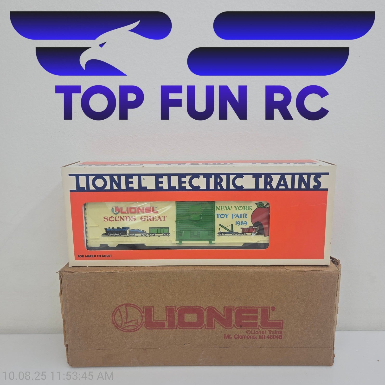 Lionel O-Gauge  6-19907 1989 Toy Fair Car
