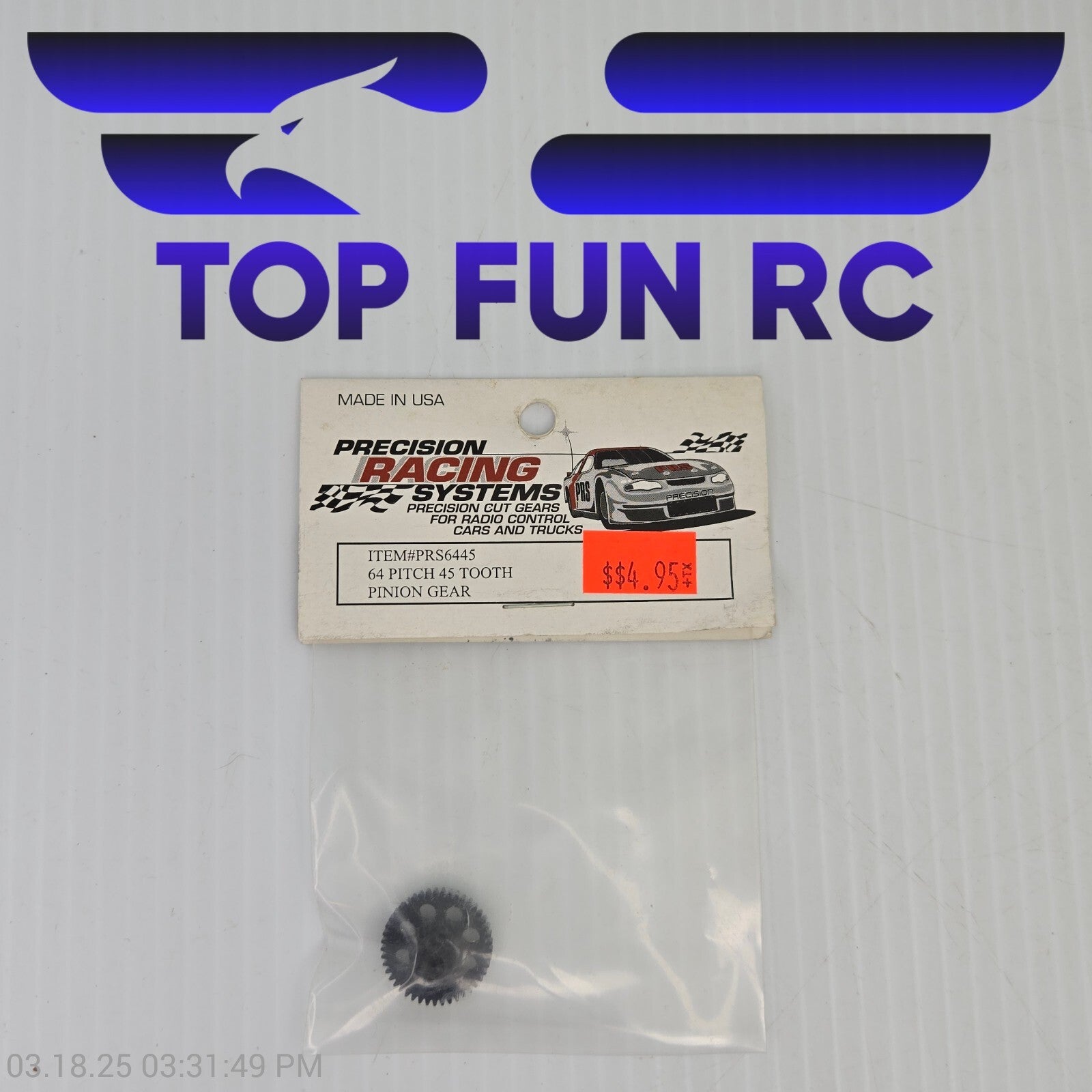 Precision Racing PRS6445-64 Pitch, 45 Tooth Pinion Gear