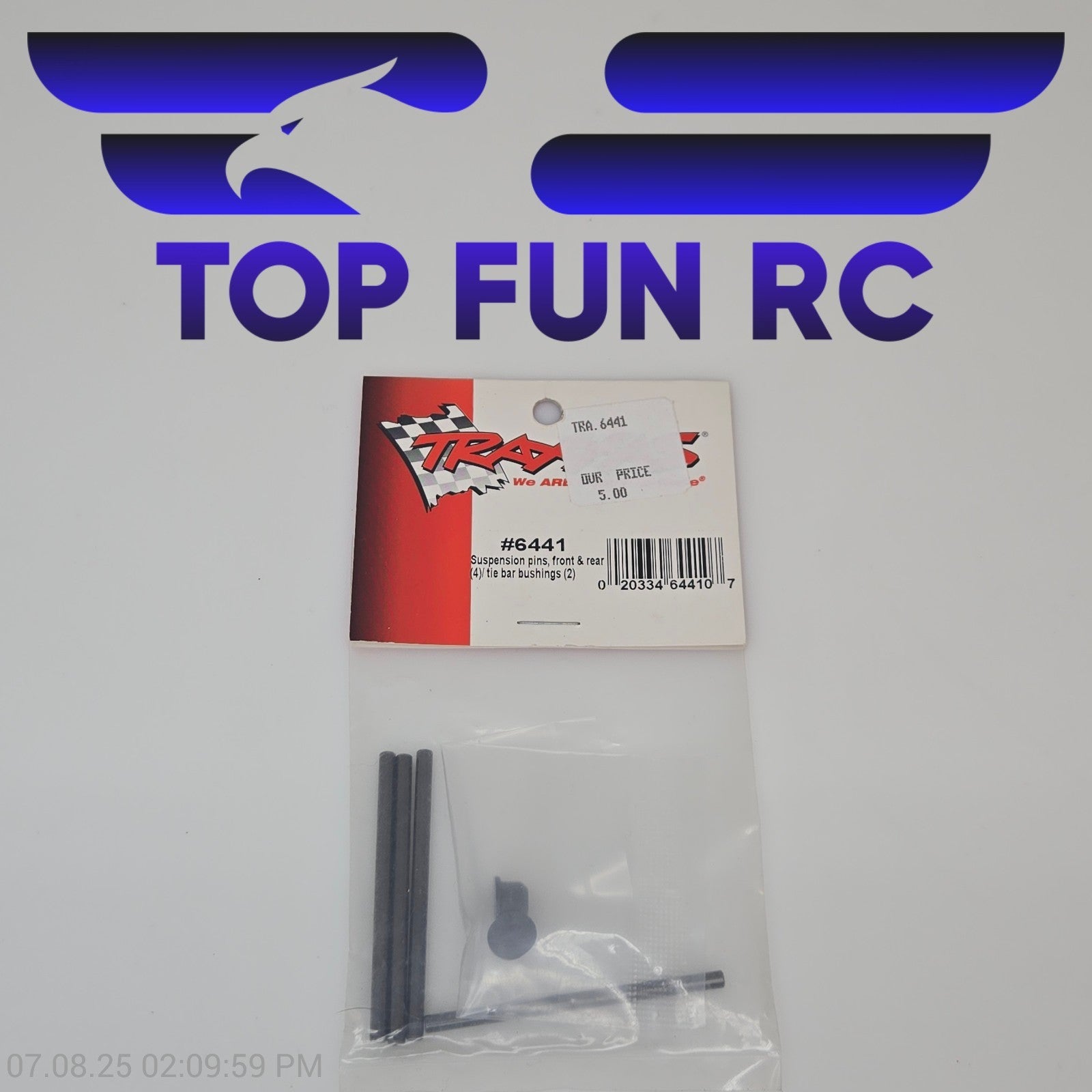 Traxxas 6441 Suspension Pins Front & Rear & Tie Bar Bushings For XO-1
