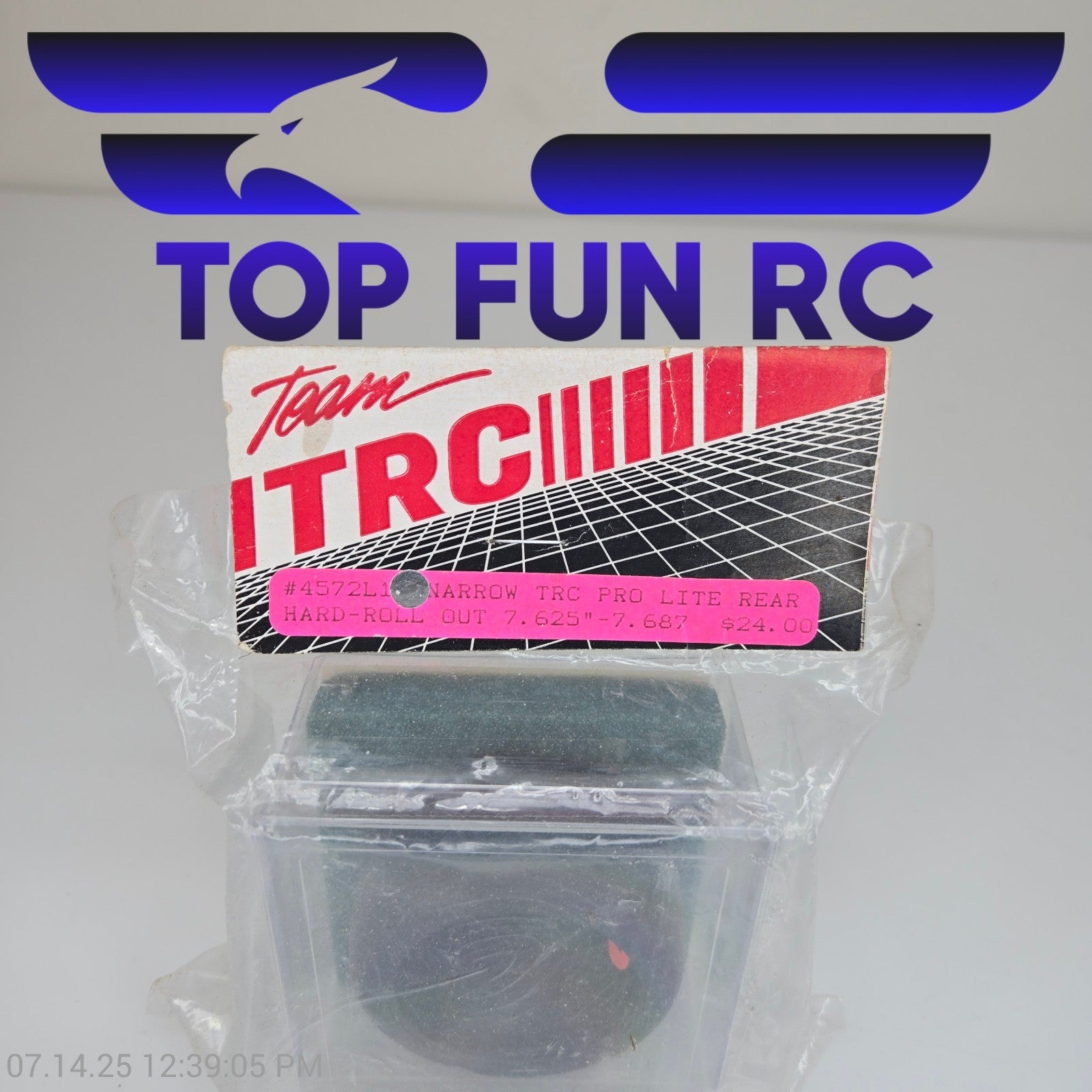 TRC 4572L1 Narrow Rear Hard Roll Out Tire Wheel For Pro Lite