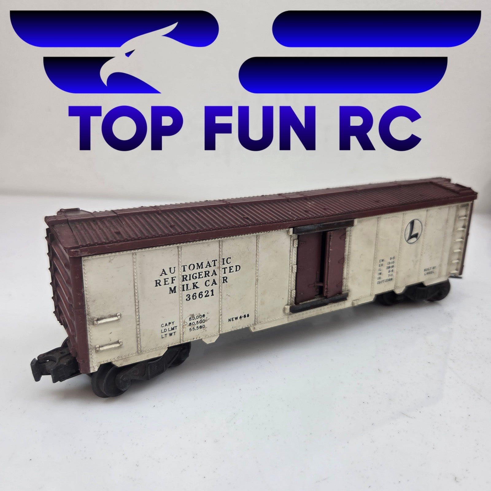 Lionel O-Gauge 36621 Automatic Refrigerated Milk Car