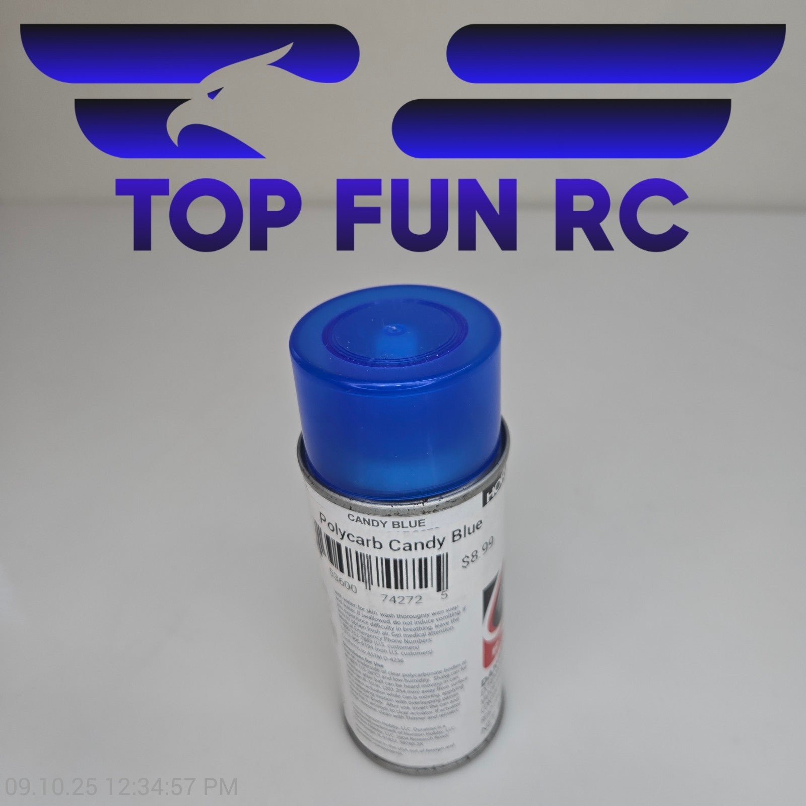 Duratrax DTXR4272 Candy Blue Lexan Spray Paint