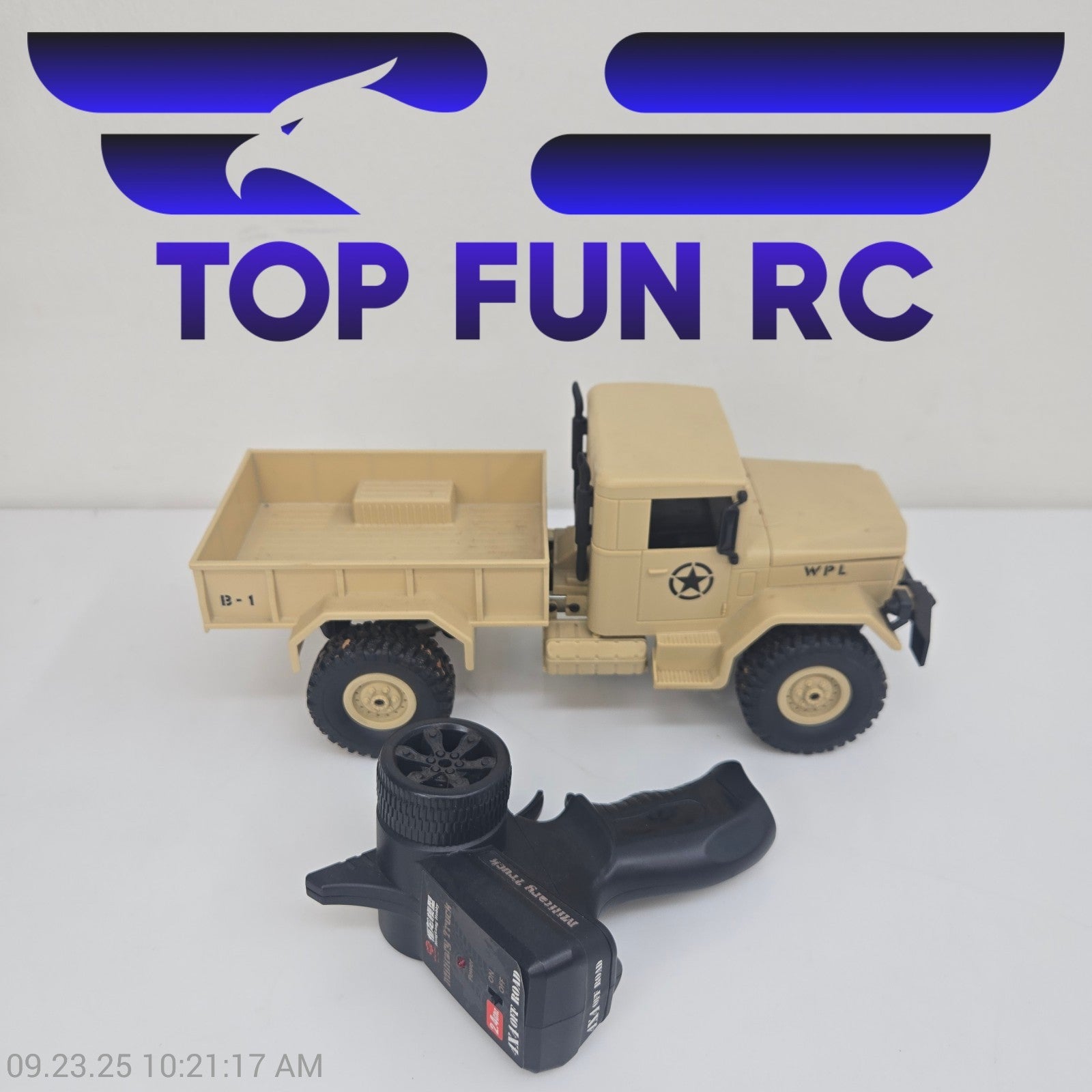 Henglong B-1 Military Truck 2.4G 1/16 Scale Remote Control 4x4 High Imitation