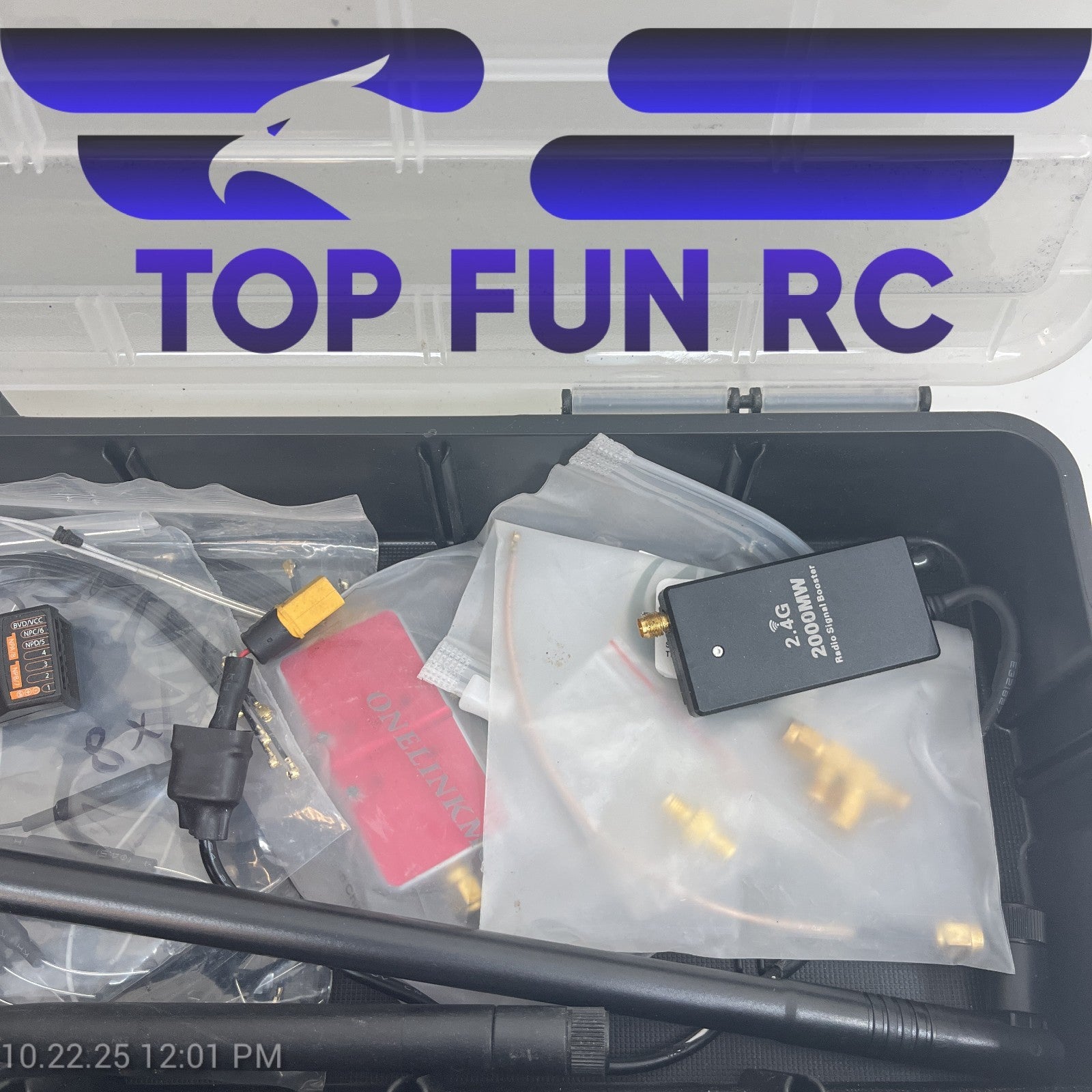 RC Assorted Electronics Flysky FTr8B Receiver, Signal Boosters & Plugs Misc.