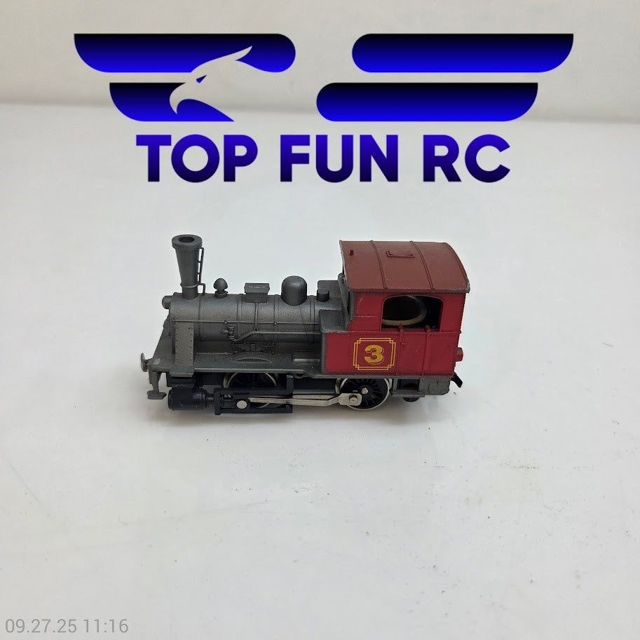 Model Power HO Scale 6626 Red Lil Donkey 0-4-0-T