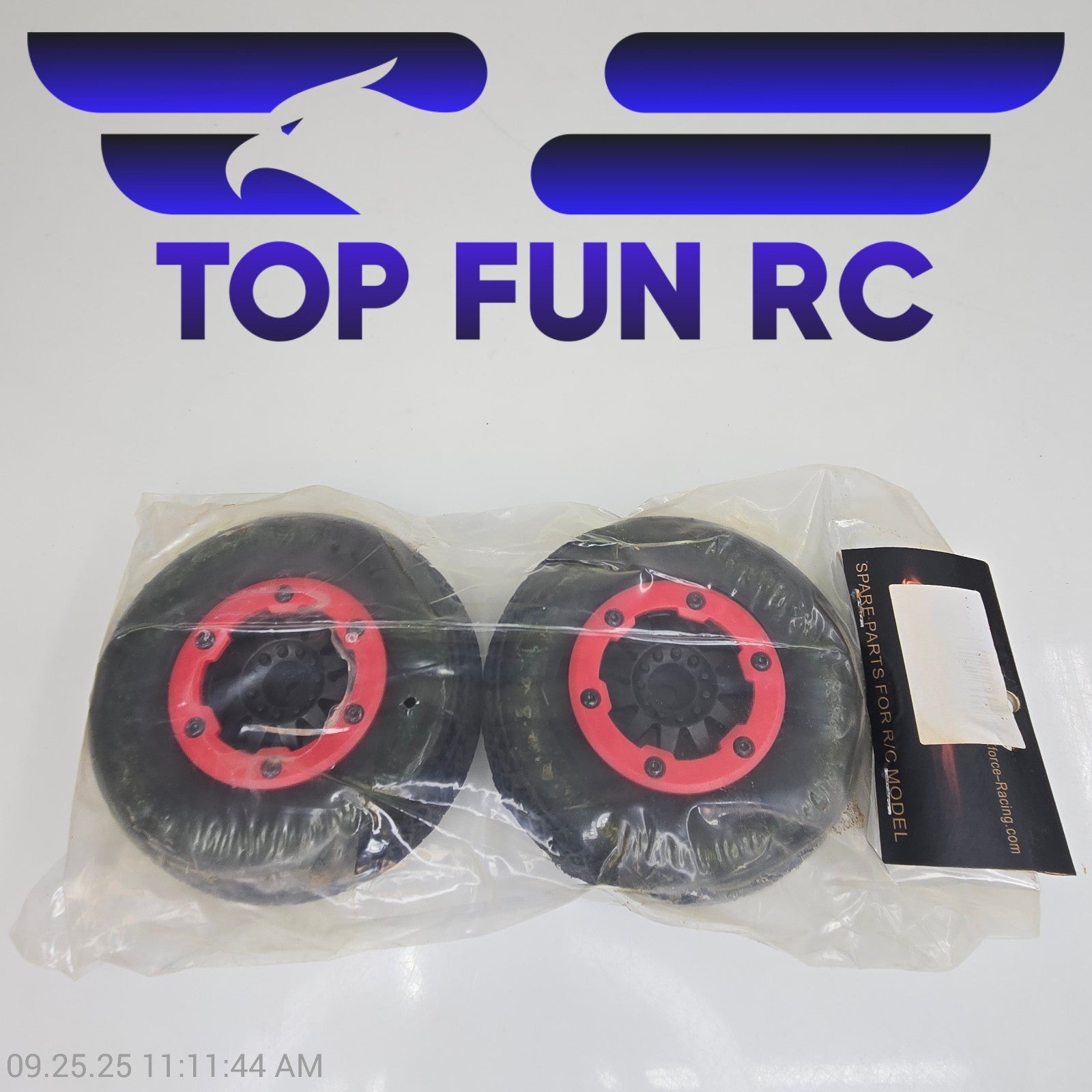 Kforce Racing 1/10 Scale Bead-Lock Short Course Truck Rubber Tires 12mm Hex