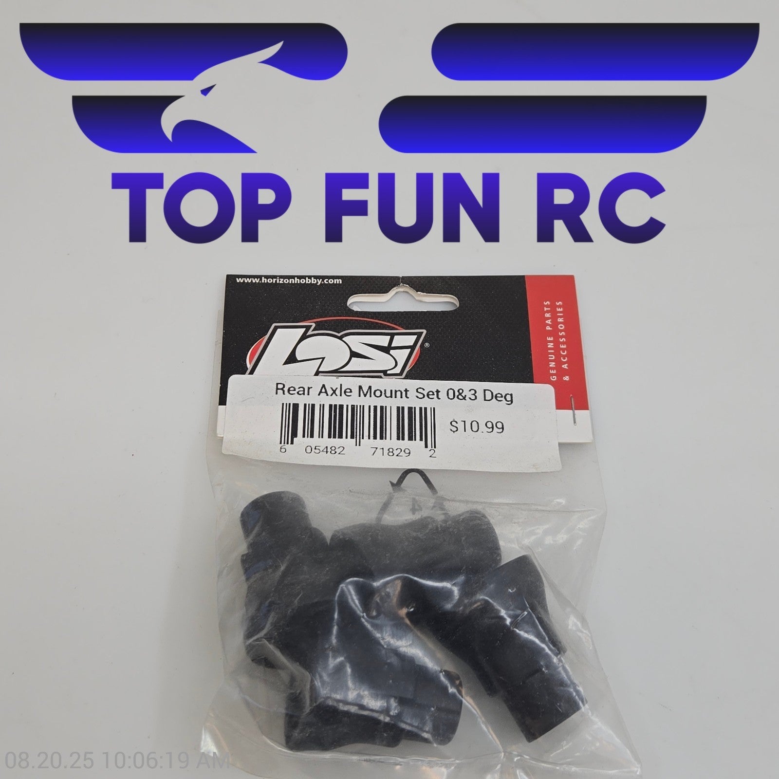 Losi LOS242052 Rear Axle Mount Set 0 & 3 Degree