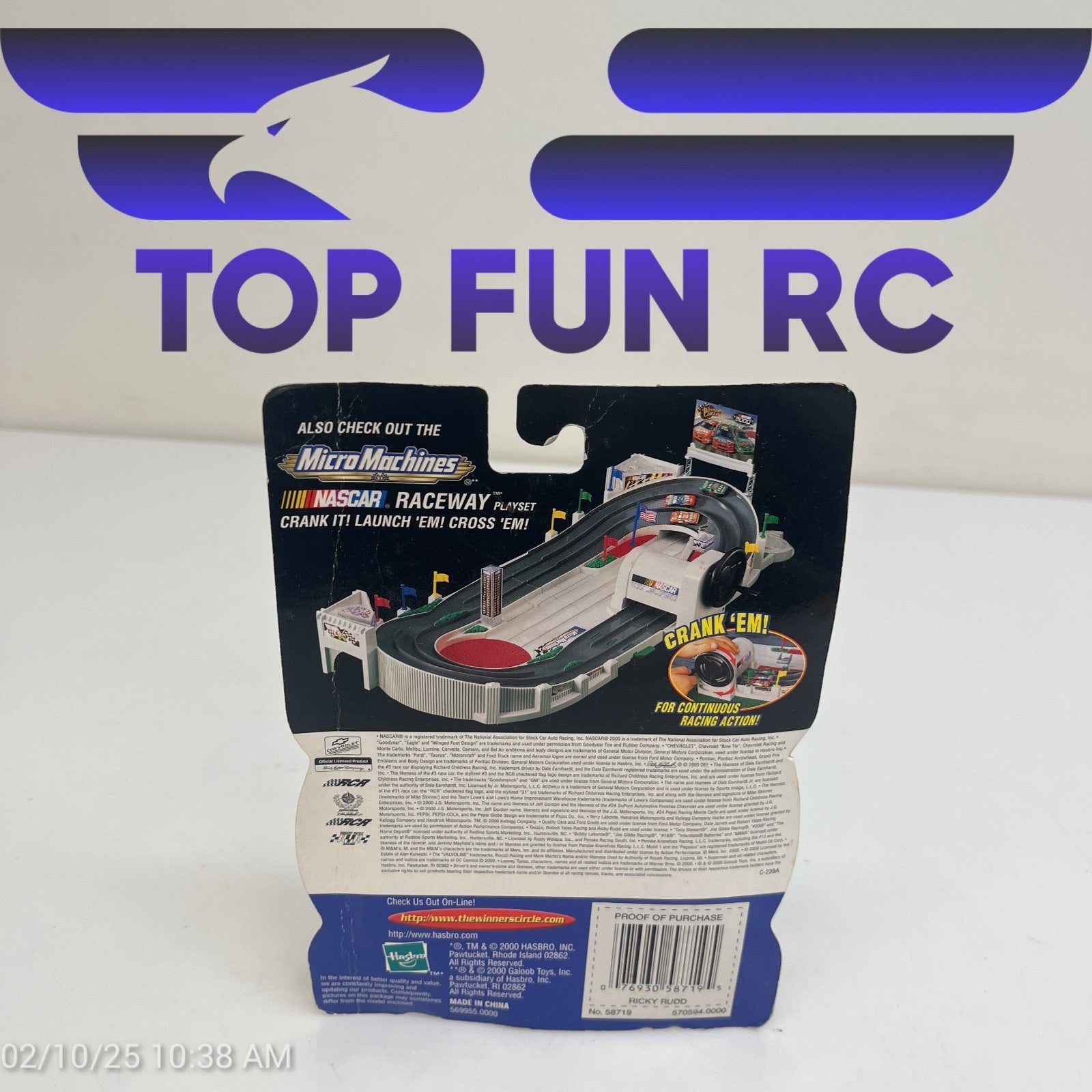 Winners Circle Ricky Rudo Texaco Valvoline Deluxe Race Hood Series #28 Diecast