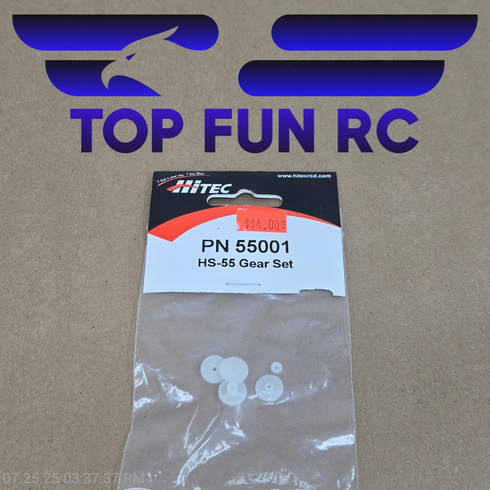 Hitec PN 55001 Gear Set For HS-55 Servo