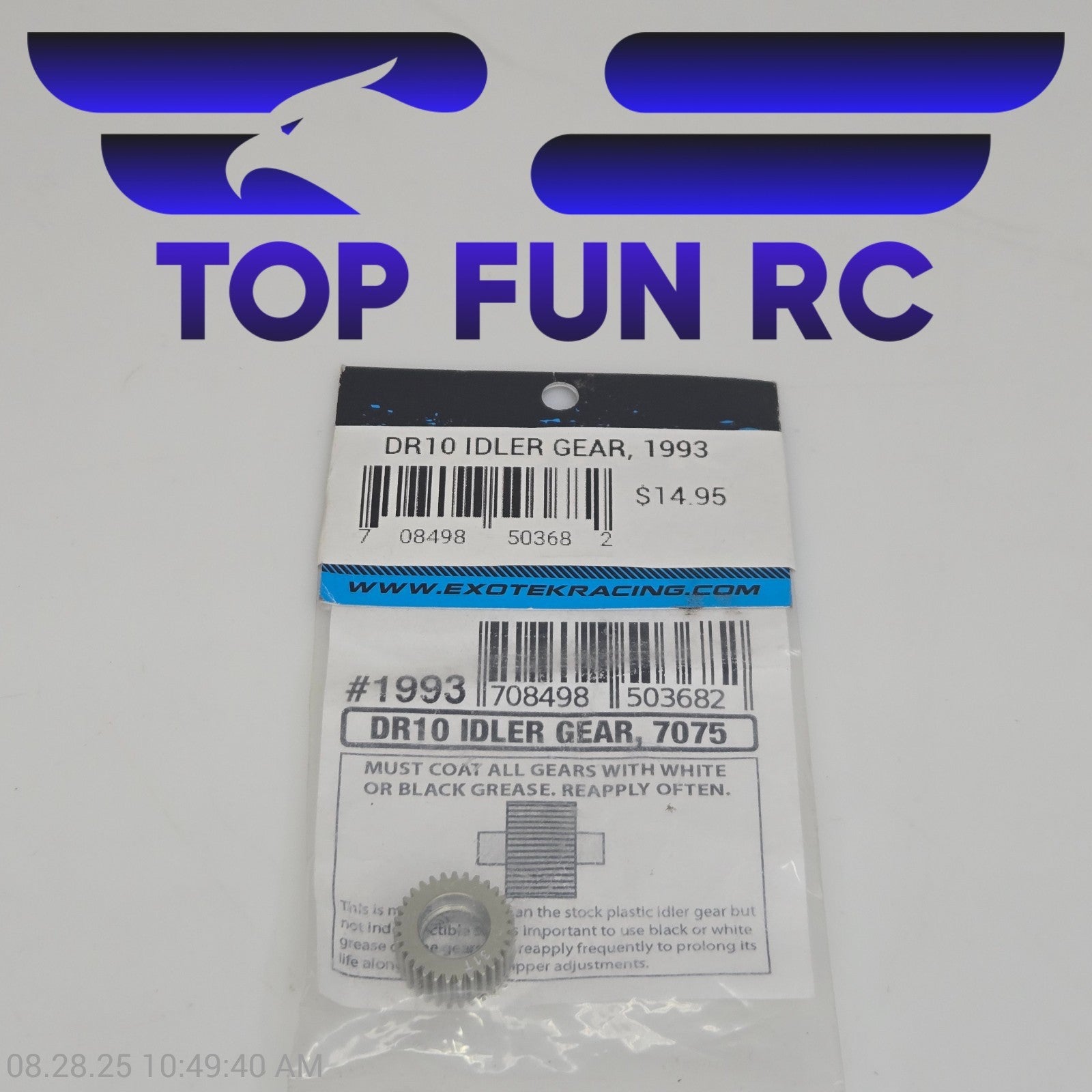 Exotek Racing DR10 Idler Gear, 1993