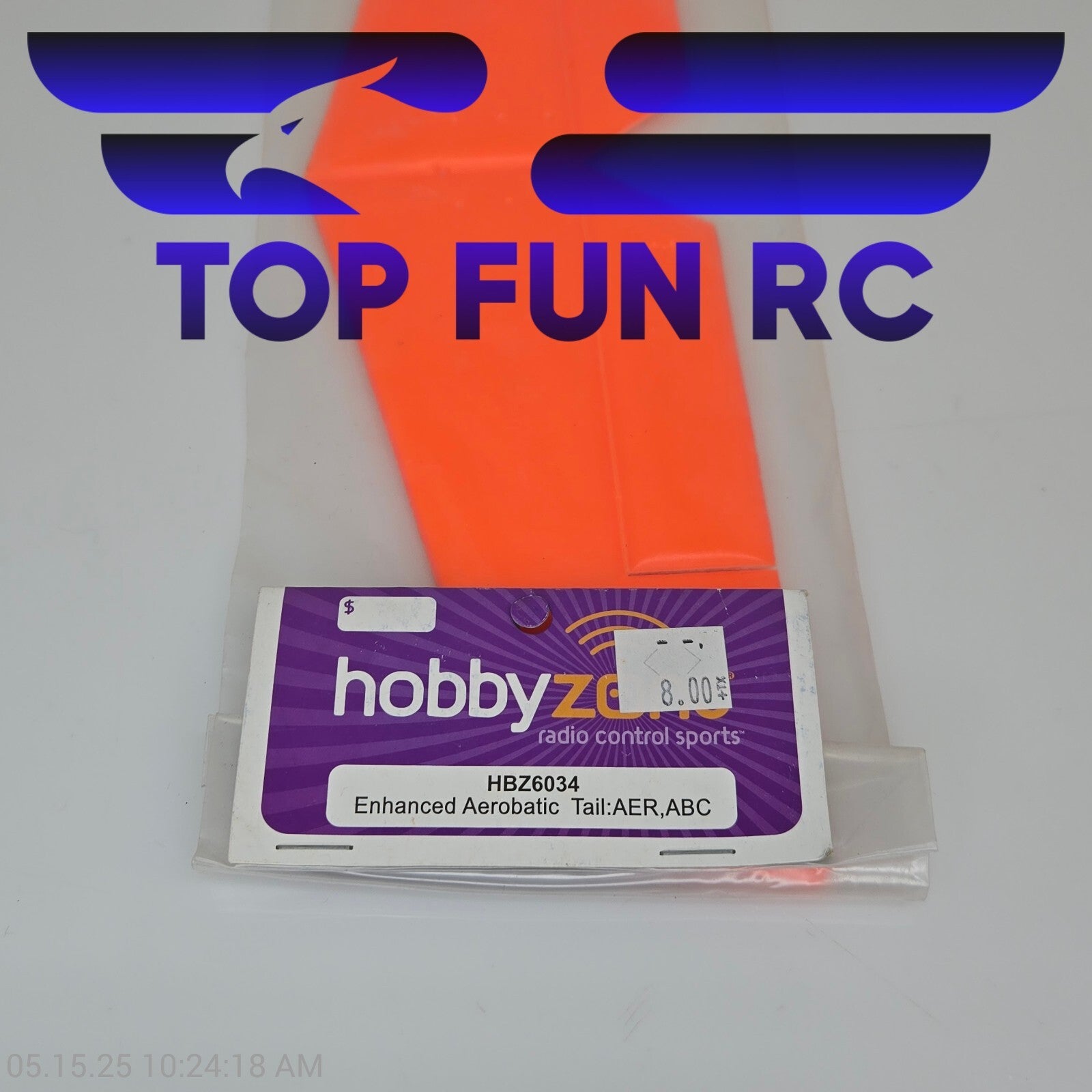 Hobbyzone RC HBZ6034 Enhanced Aerobatic Tail: AER, ABC