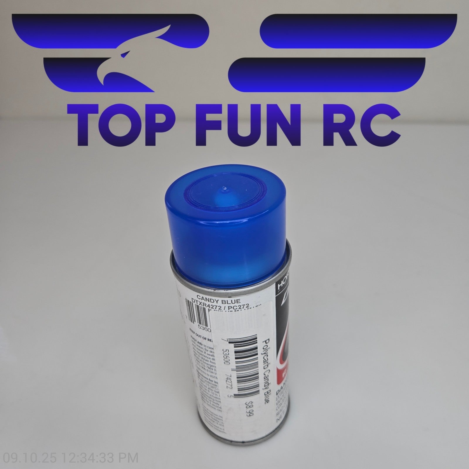 Duratrax DTXR4272 Candy Blue Lexan Spray Paint