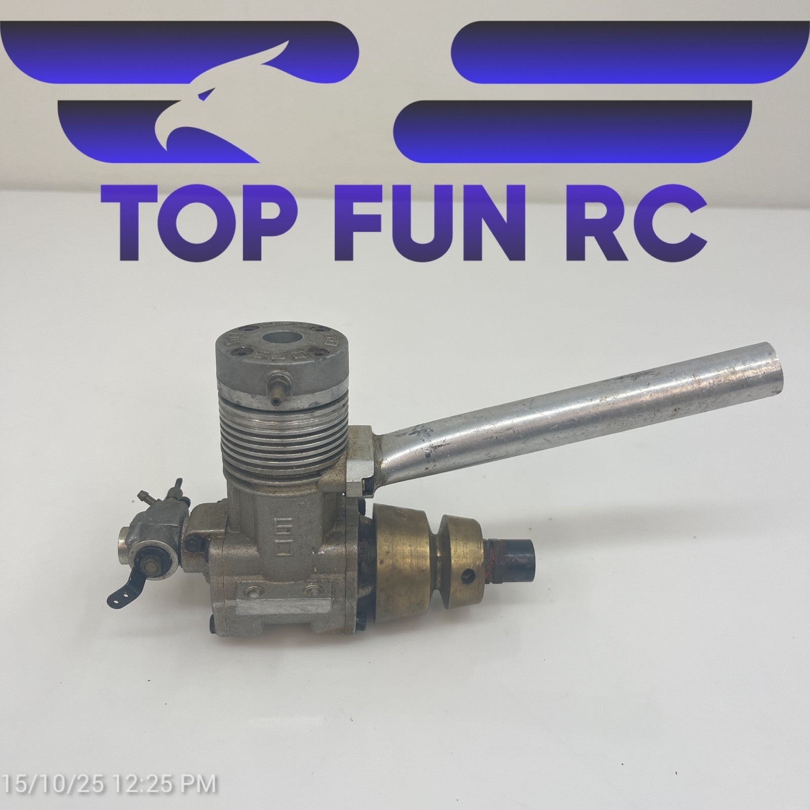 OPS 60 Marine Engine w/ Tuned Pipe Racing 2-Stroke RC Boat Engine
