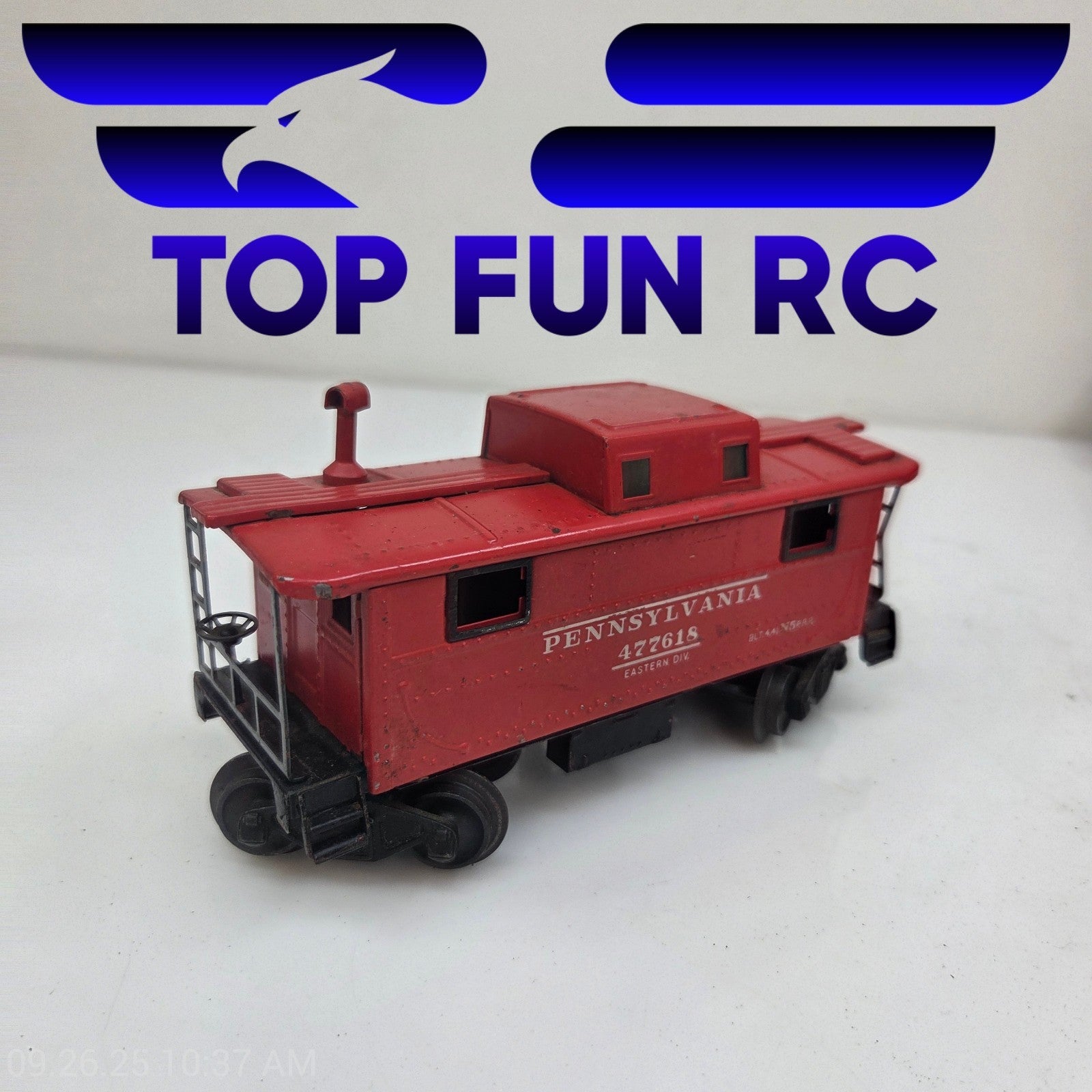 Lionel O-Gauge Caboose 2457 Pennsylvania 477618 Toy Model Train Car
